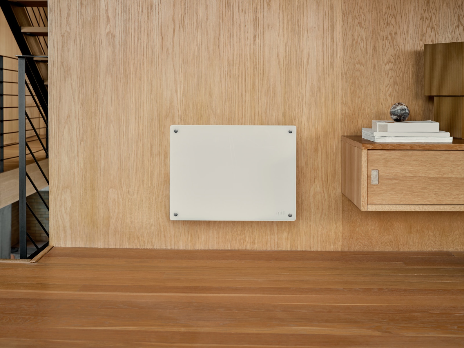 Mill Glass Smart WiFi Gen 4 panelovn 400W Panelovner