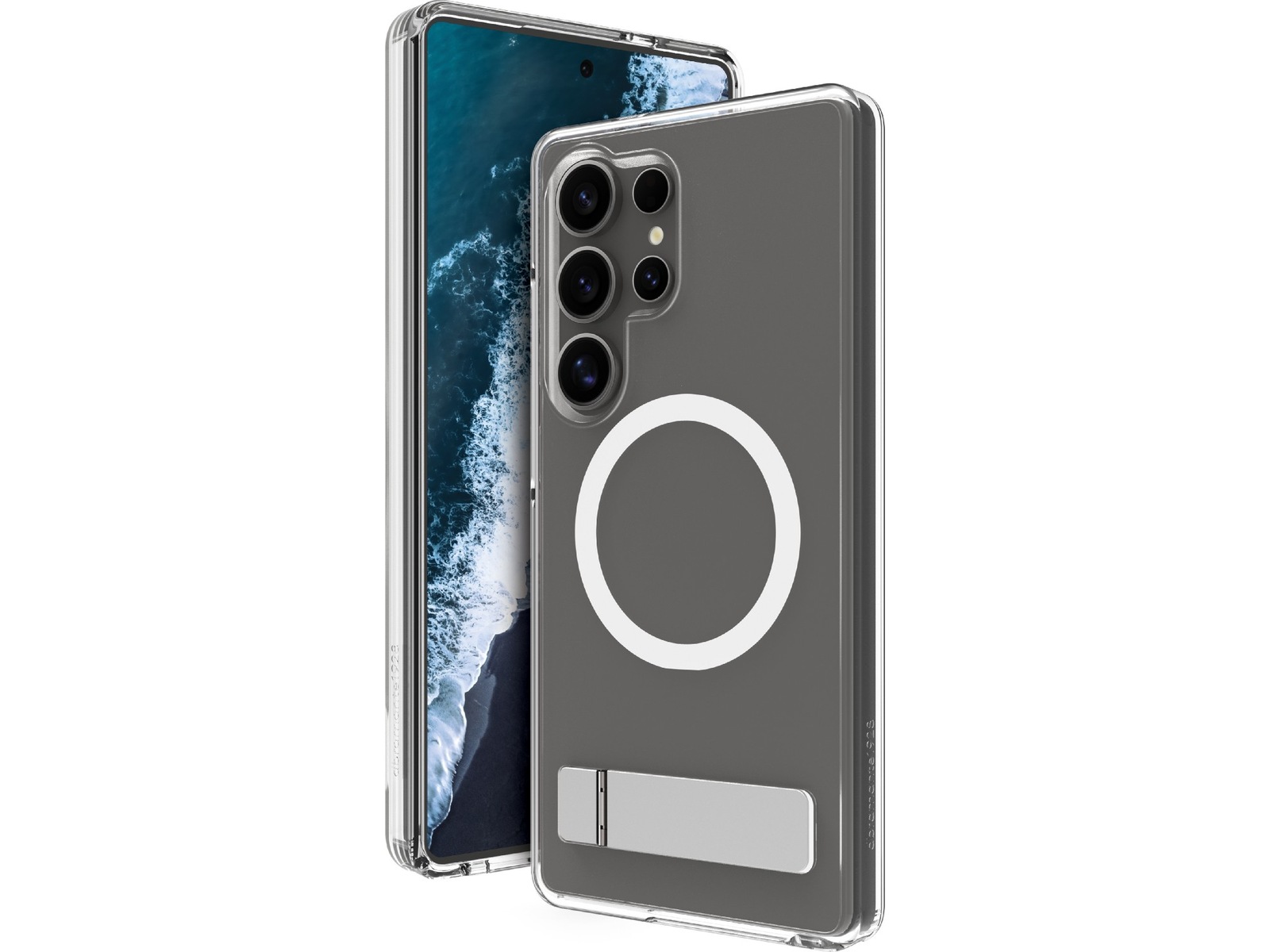 dbramante1928 Galaxy S25 Ultra Iceland Pro Qi2 deksel (gjennomsiktig) Deksel til mobiltelefon