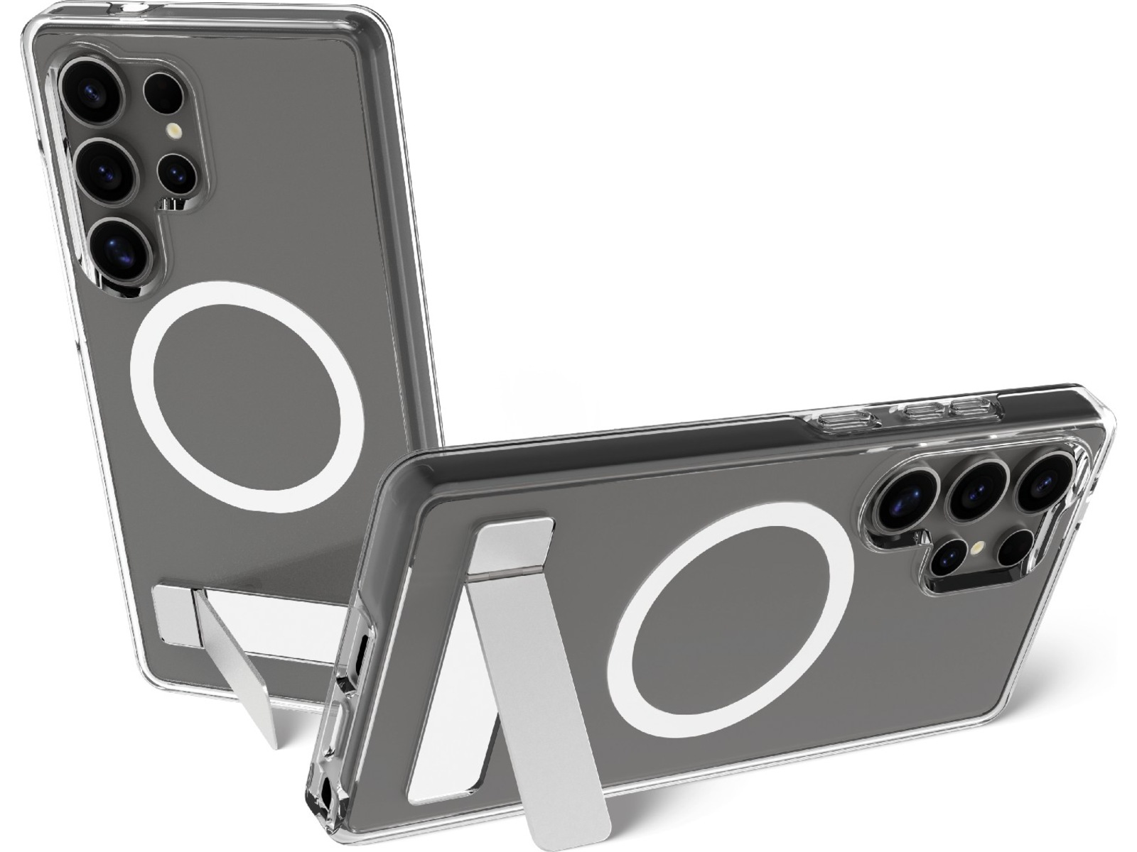 dbramante1928 Galaxy S25 Ultra Iceland Pro Qi2 deksel (gjennomsiktig) Deksel til mobiltelefon