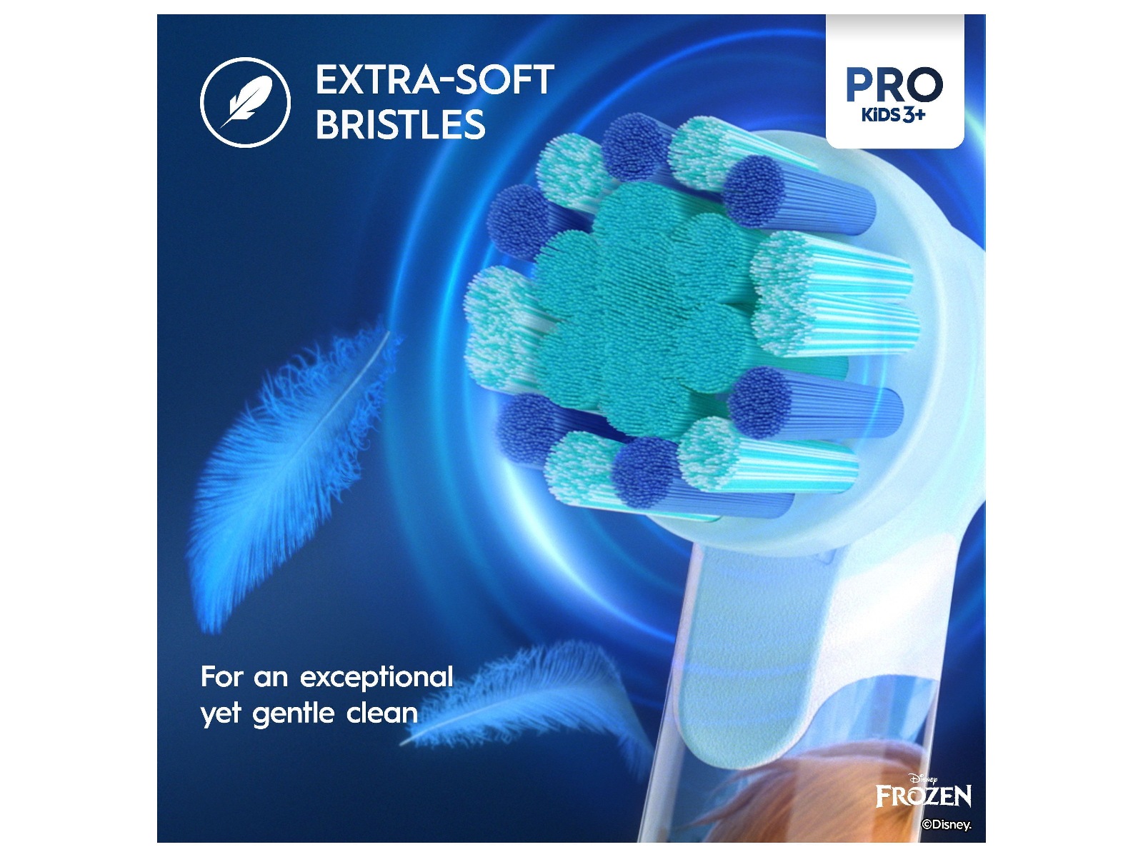 ORAL-B Vitality Pro Kids Elektrisk tannbørste (frozen) Elektriske tannbørster