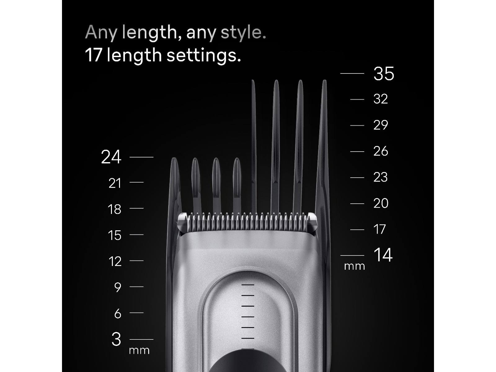 Braun Series 7 Hårklipper (grå) Hårklippere