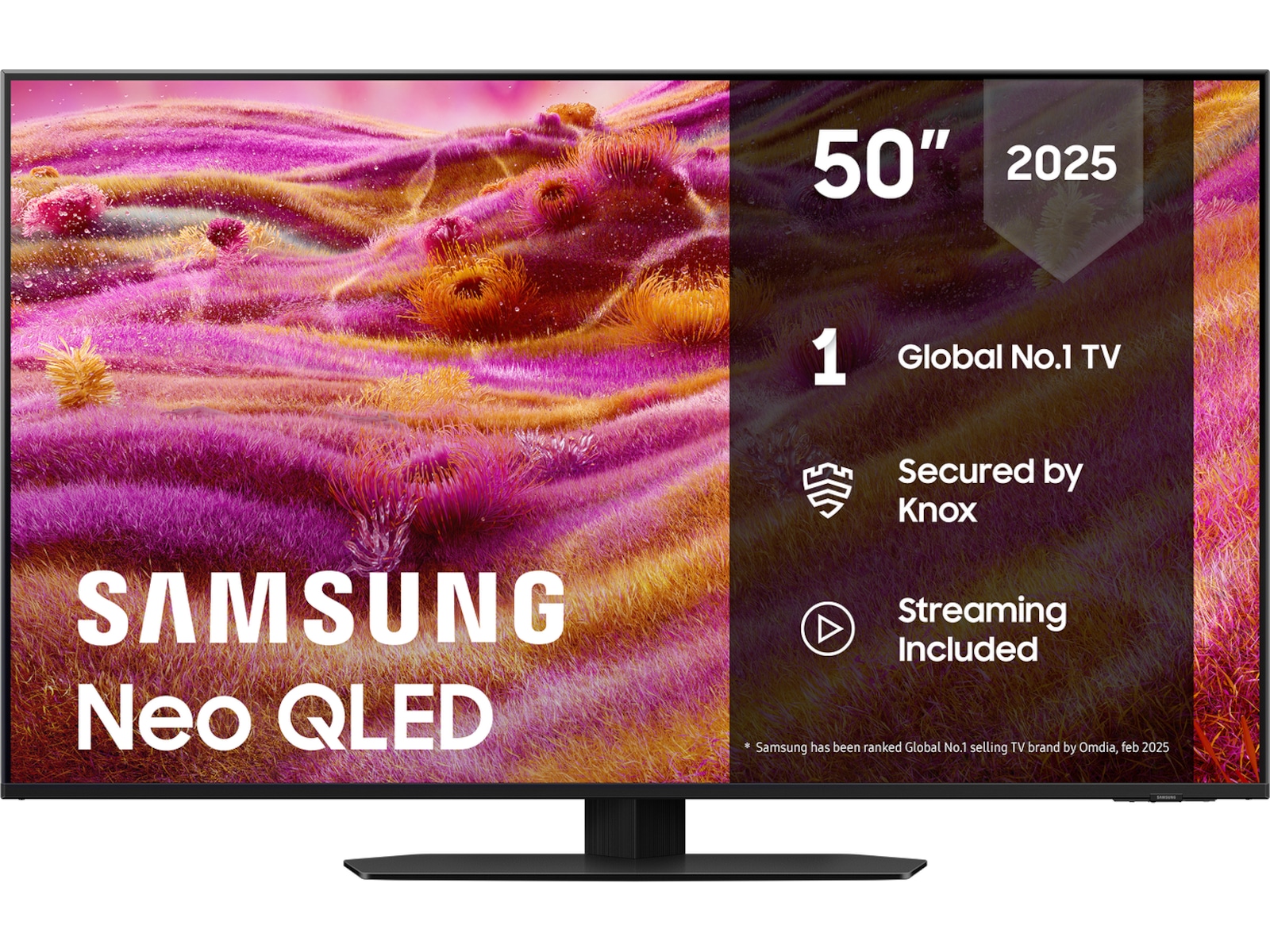 Samsung 50" QN90F Neo QLED 4K Mini LED Smart-TV (2025) 50 - 59 tommer TV