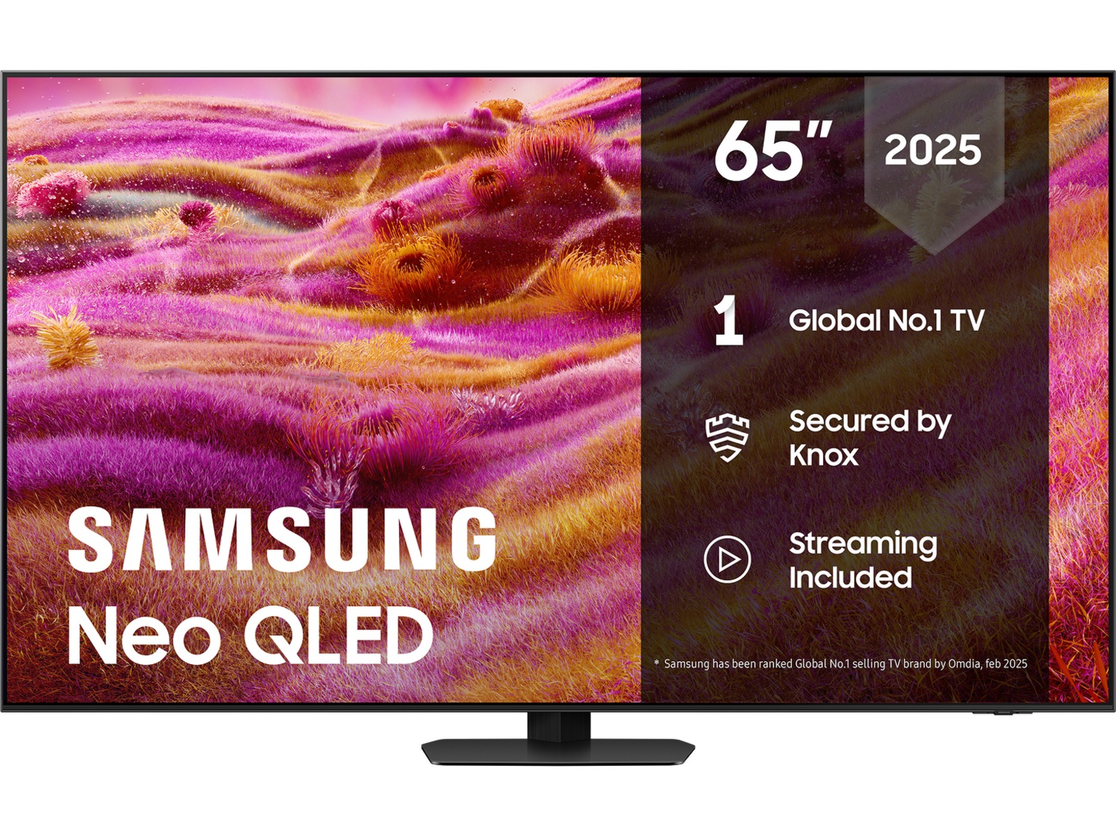 Samsung 65" QN90F Neo QLED 4K Mini LED Smart TV (2025) 60 - 69 tommer TV