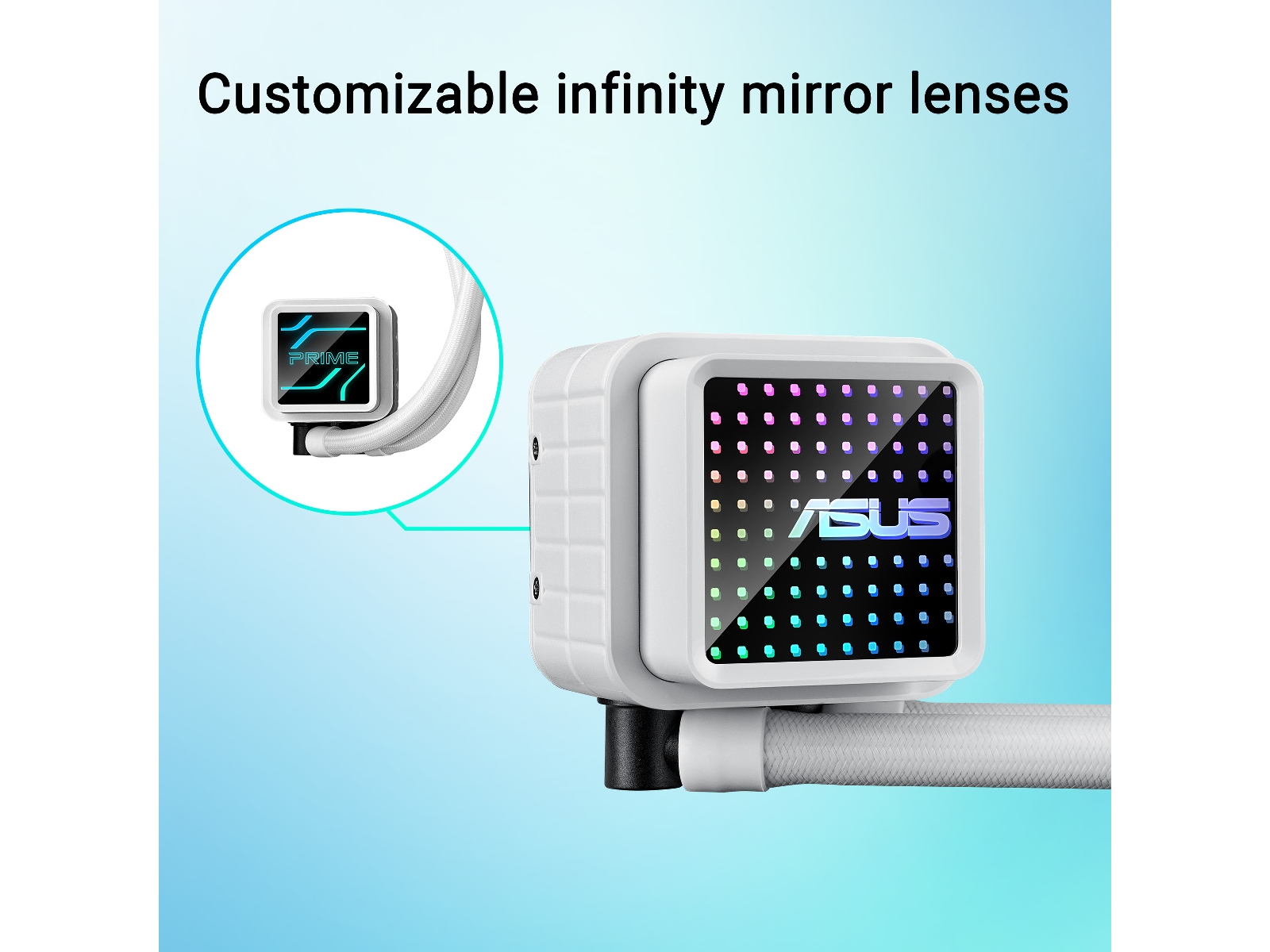 Asus Prime LC 360 ARGB Kjøler (hvit) CPU - Vannkjøling