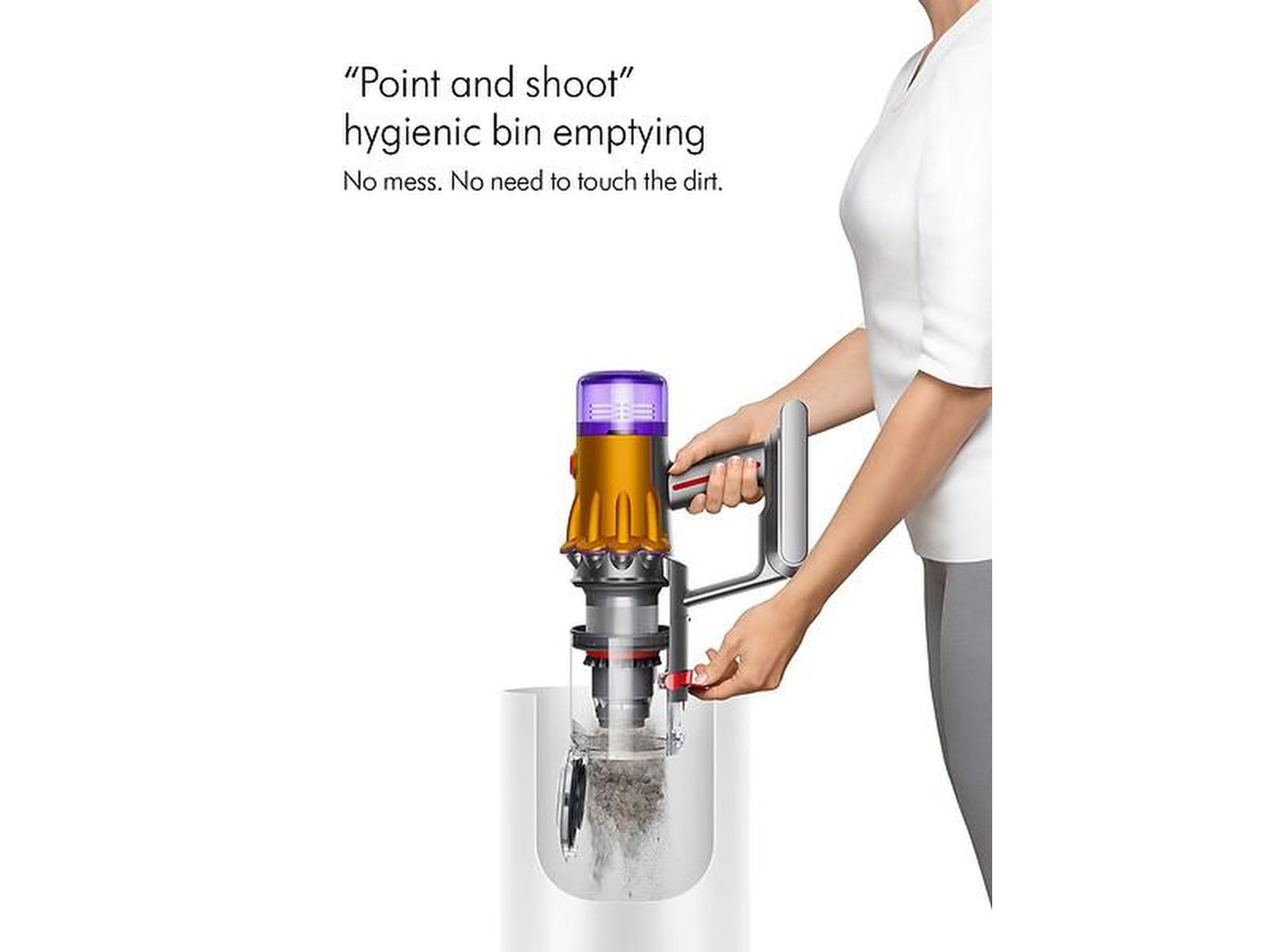 Dyson V12 Detect Slim Absolute trådløs støvsuger Trådløse støvsugere