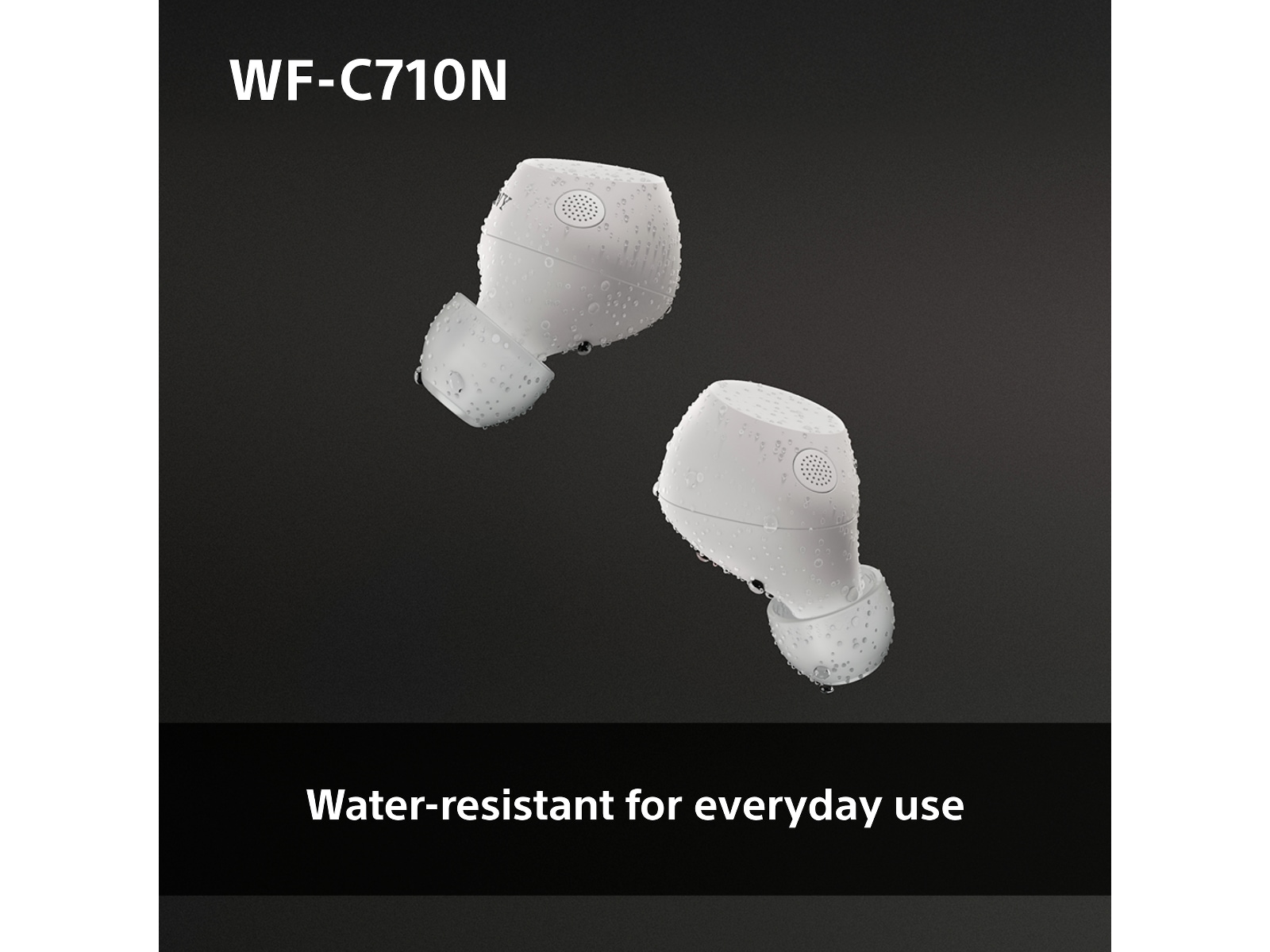 Sony WF-C710N Trådløse ørepropper, In-ear (hvit) Ørepropper