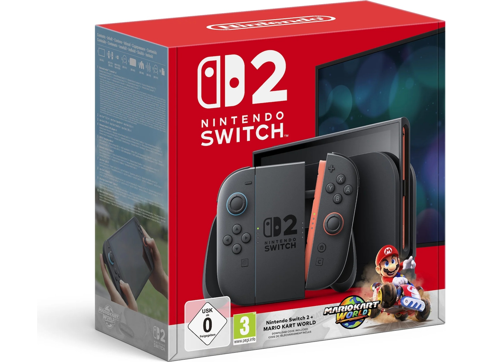 Nintendo Switch 2 Mario Kart World Bundle Konsoll