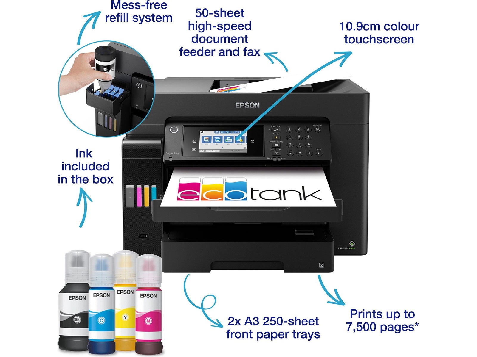 Epson EcoTank ET-16655 blekkskriver Skrivere
