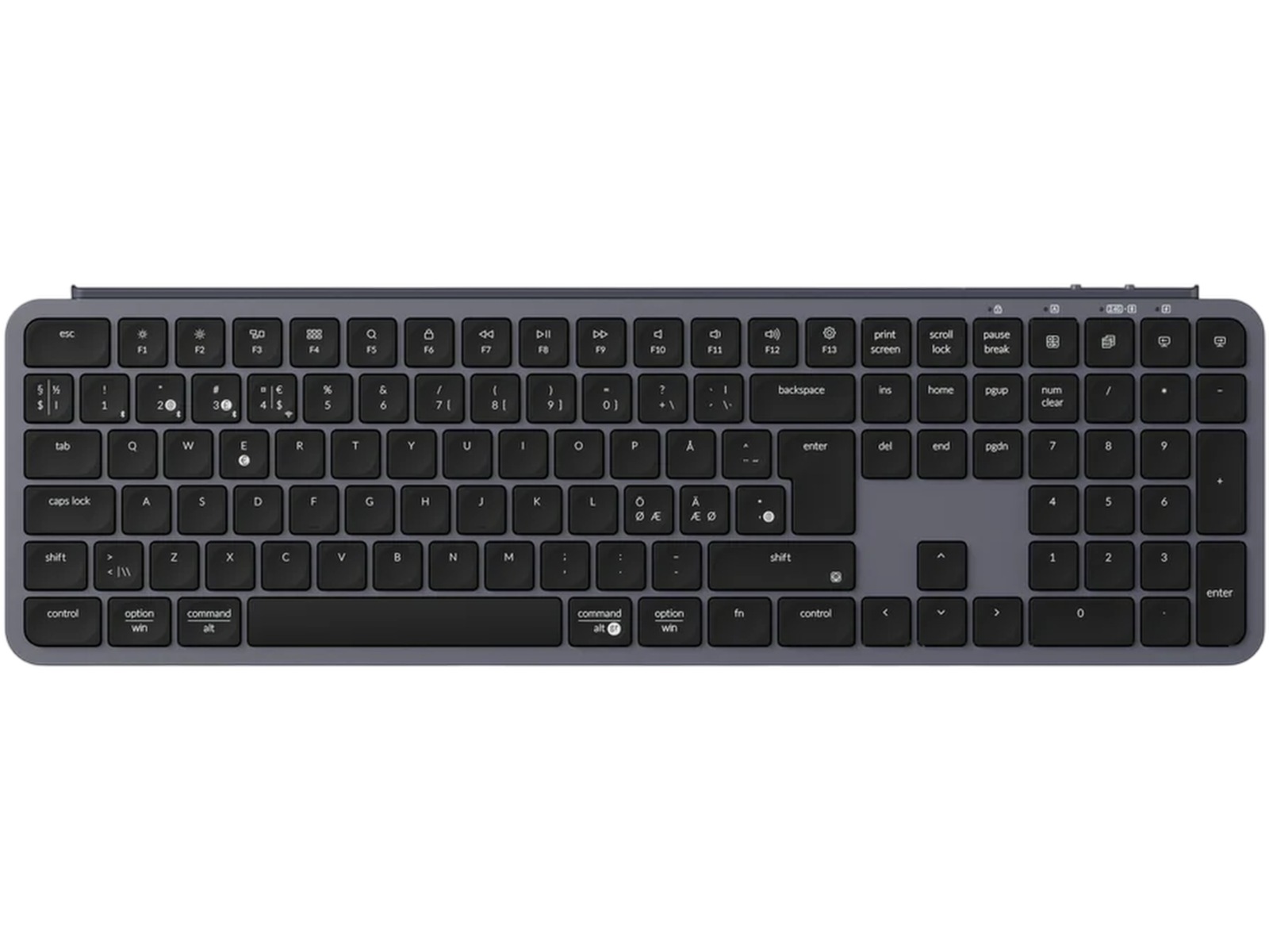 Keychron B6 Pro Ultra-Slim Trådløst Tastatur Tastatur