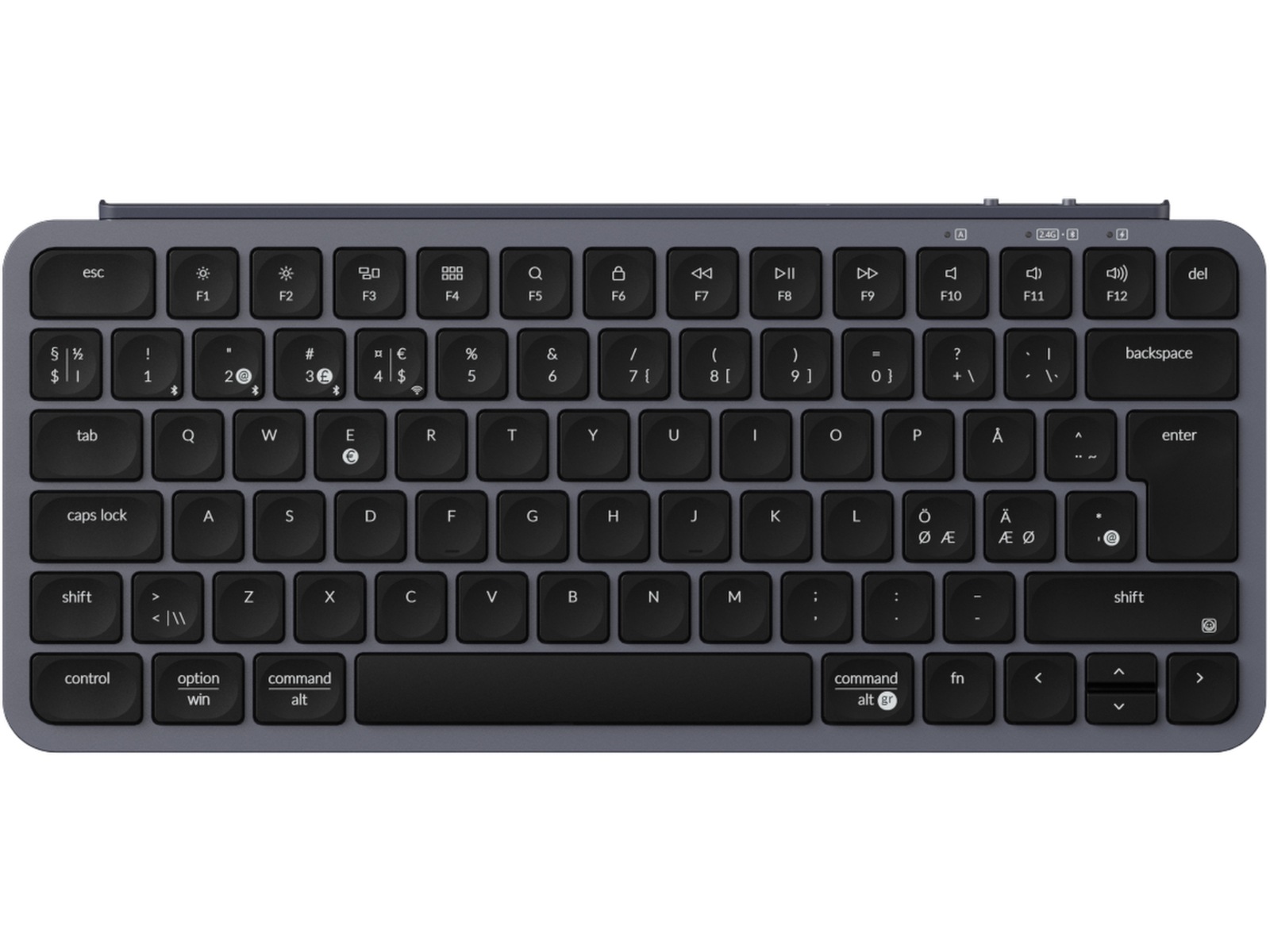 Keychron B1 Pro Ultra-Slim 75% Trådløst Tastatur Tastatur