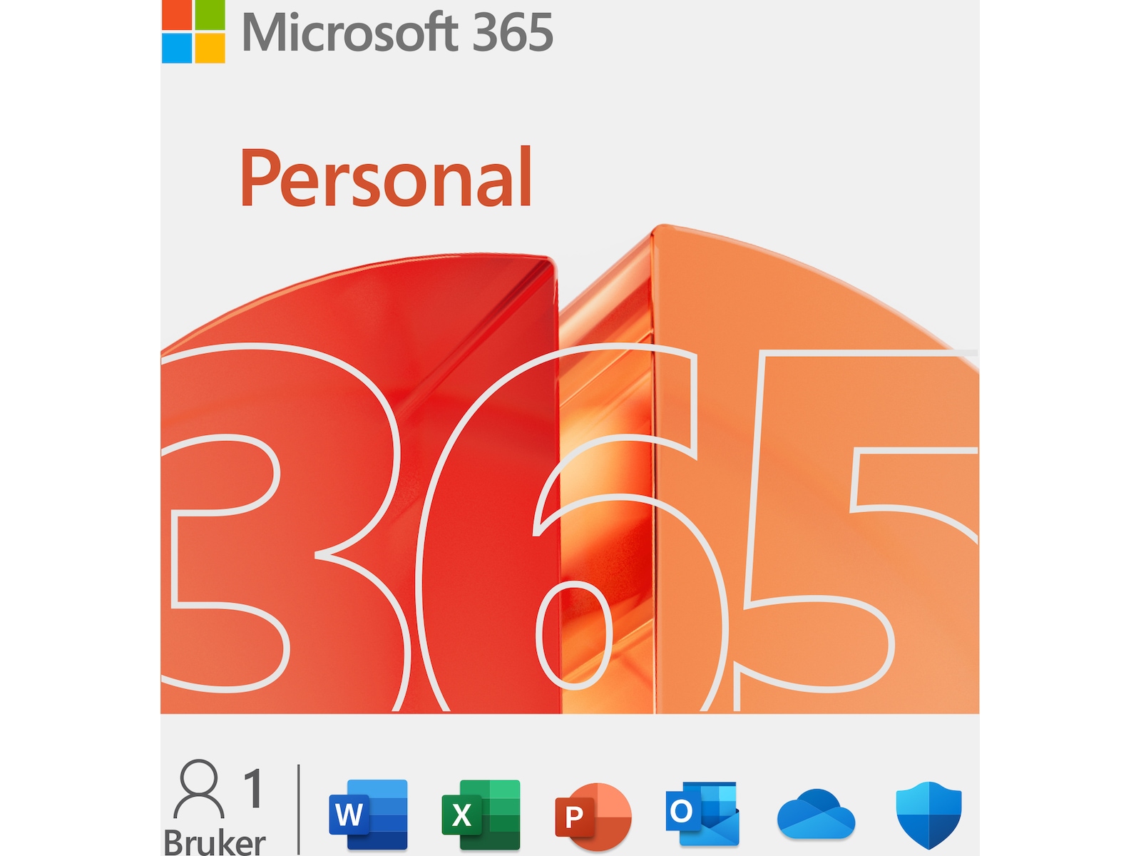 Microsoft M365 Personal 1 år Kontorapplikasjoner