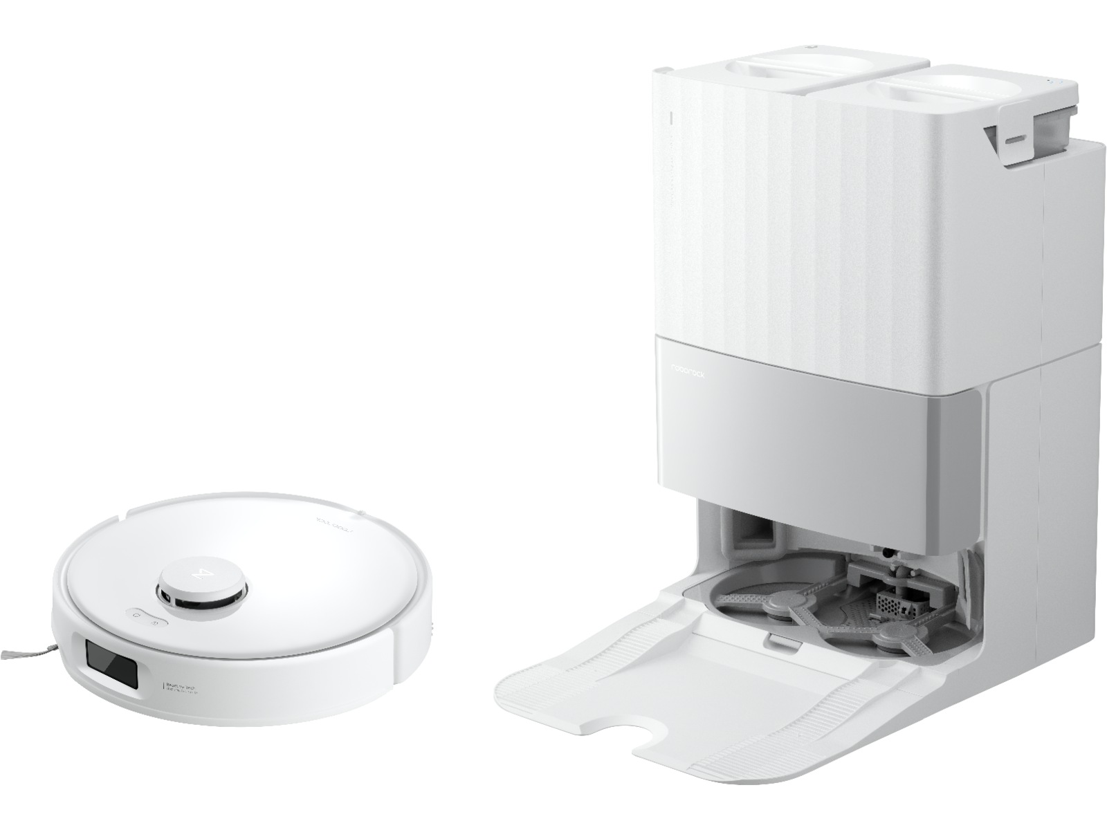 Roborock Qrevo Edge 5V1 Robotstøvsuger (hvit) Robotstøvsugere