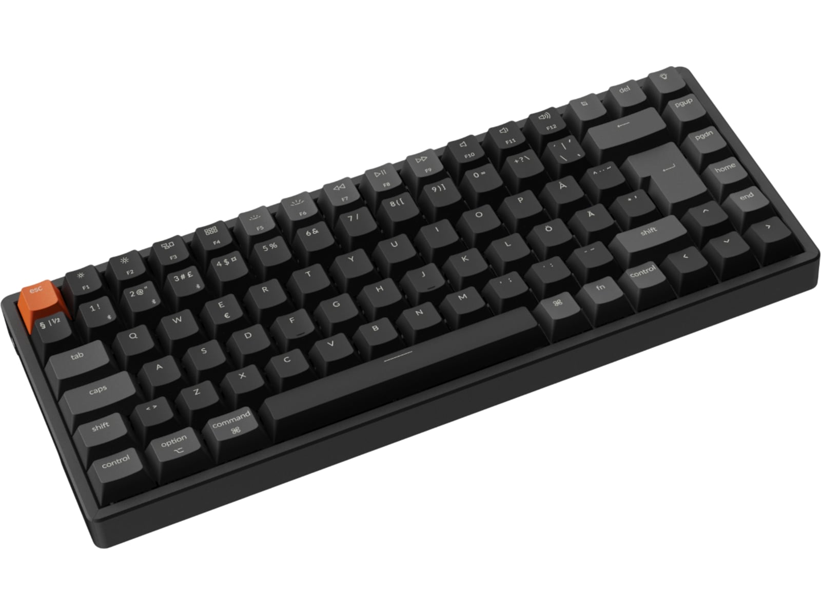 Keychron K2 V3 RGB Aluminium Hot Swap QMK Super Brown trådløst tastatur ...