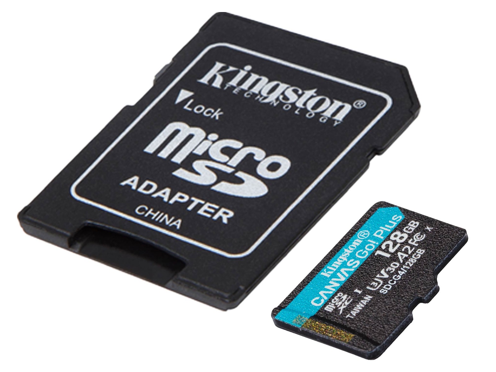 Kingston Canvas Go! Plus microSD 128GB Minnekort til foto & video