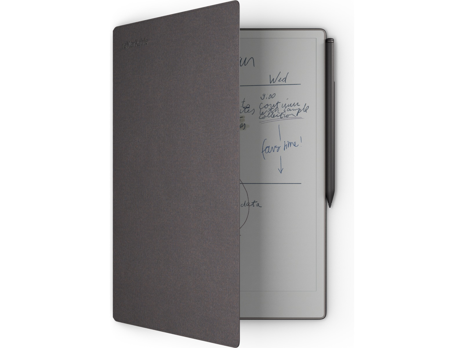 reMarkable Paper Pro Book Folio (basalt) Tilbehør til digitale notatblokker