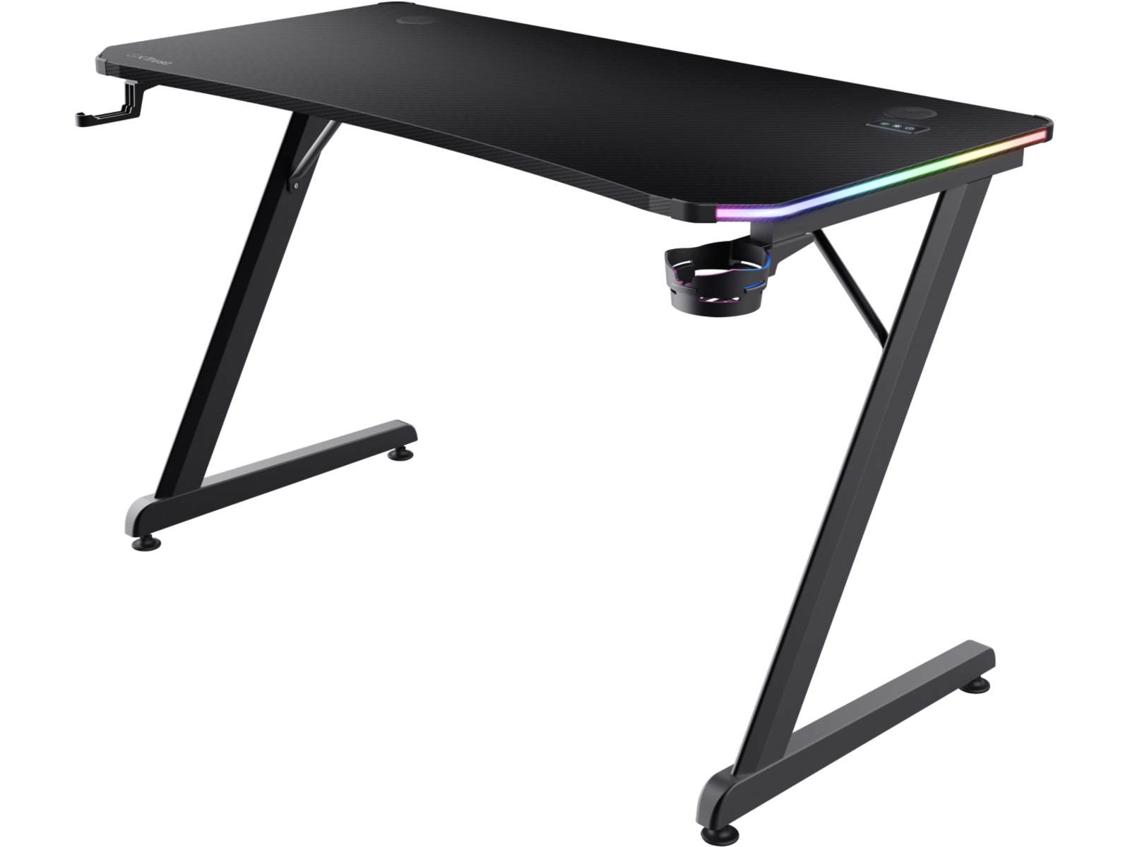 Trust GXT 709 Luminus RGB Gaming Desk Gaming desk