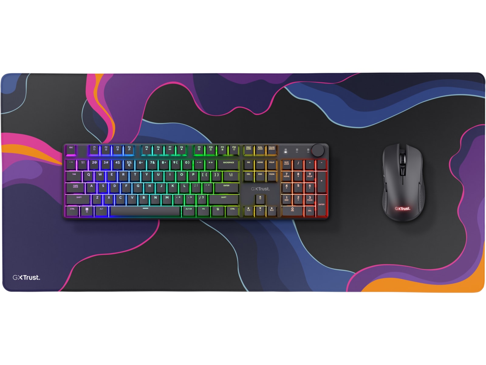 Trust GXT 759 XXL Gamingmusematte (abstrakt) Gamingmusematte