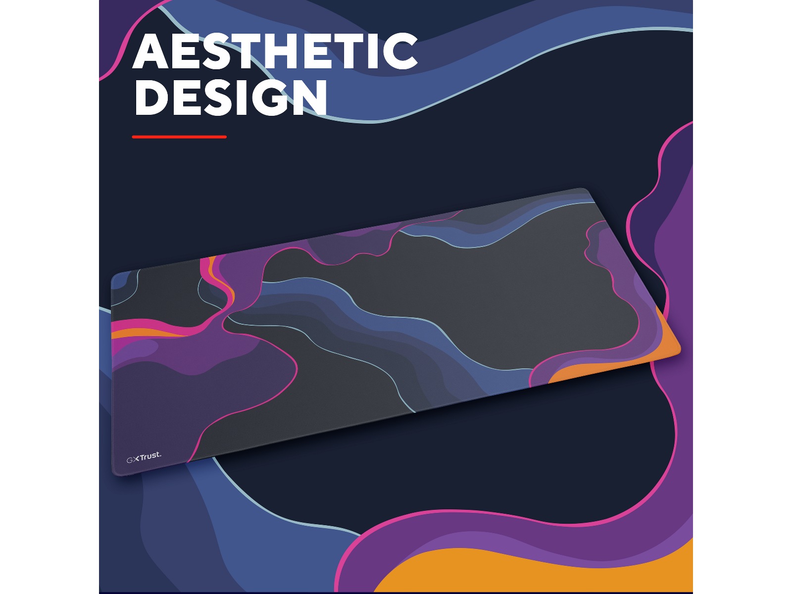 Trust GXT 759 XXL Gamingmusematte (abstrakt) Gamingmusematte