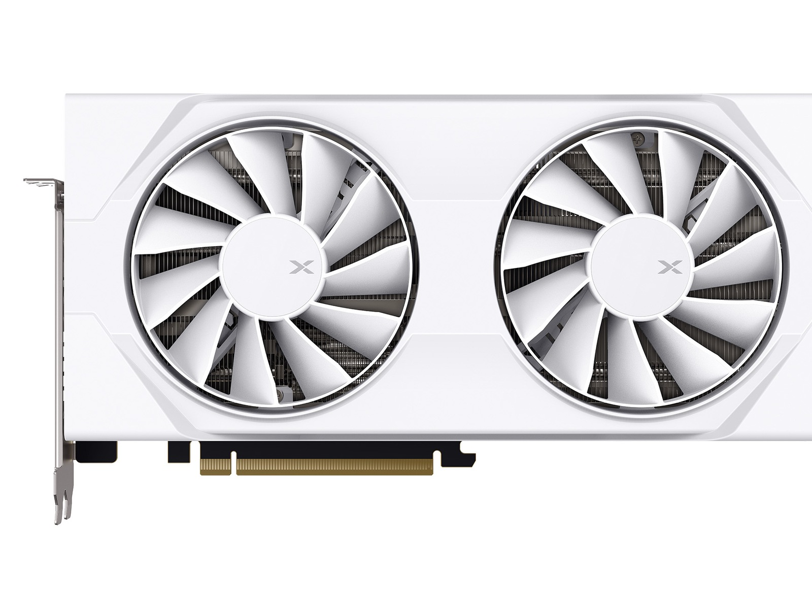 XFX Swift AMD Radeon RX 9060 XT OC Gaming (hvit) Skjermkort