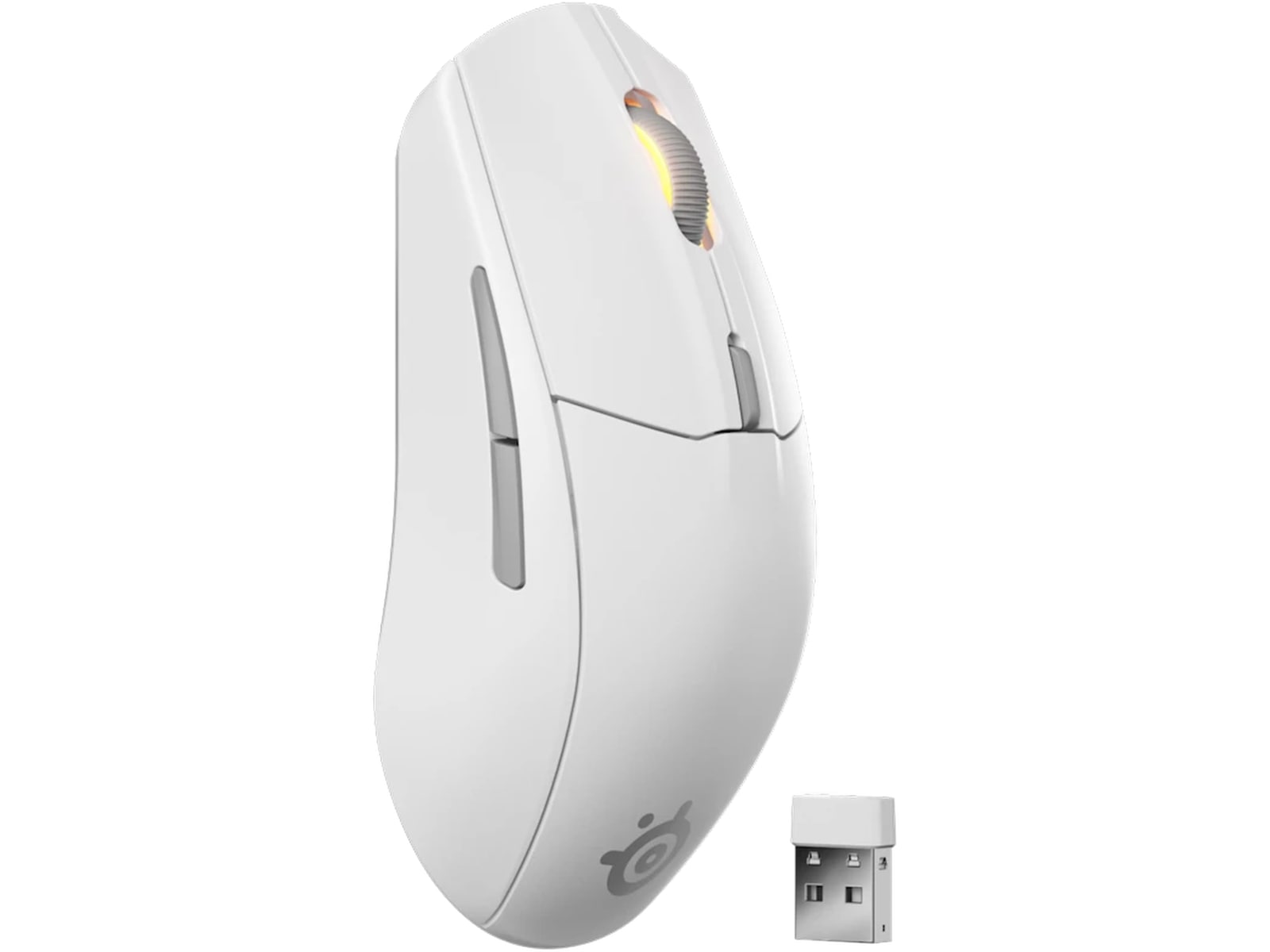 SteelSeries Rival 3 Gen 2 trådløs gamingmus (hvit) Gaming Mus