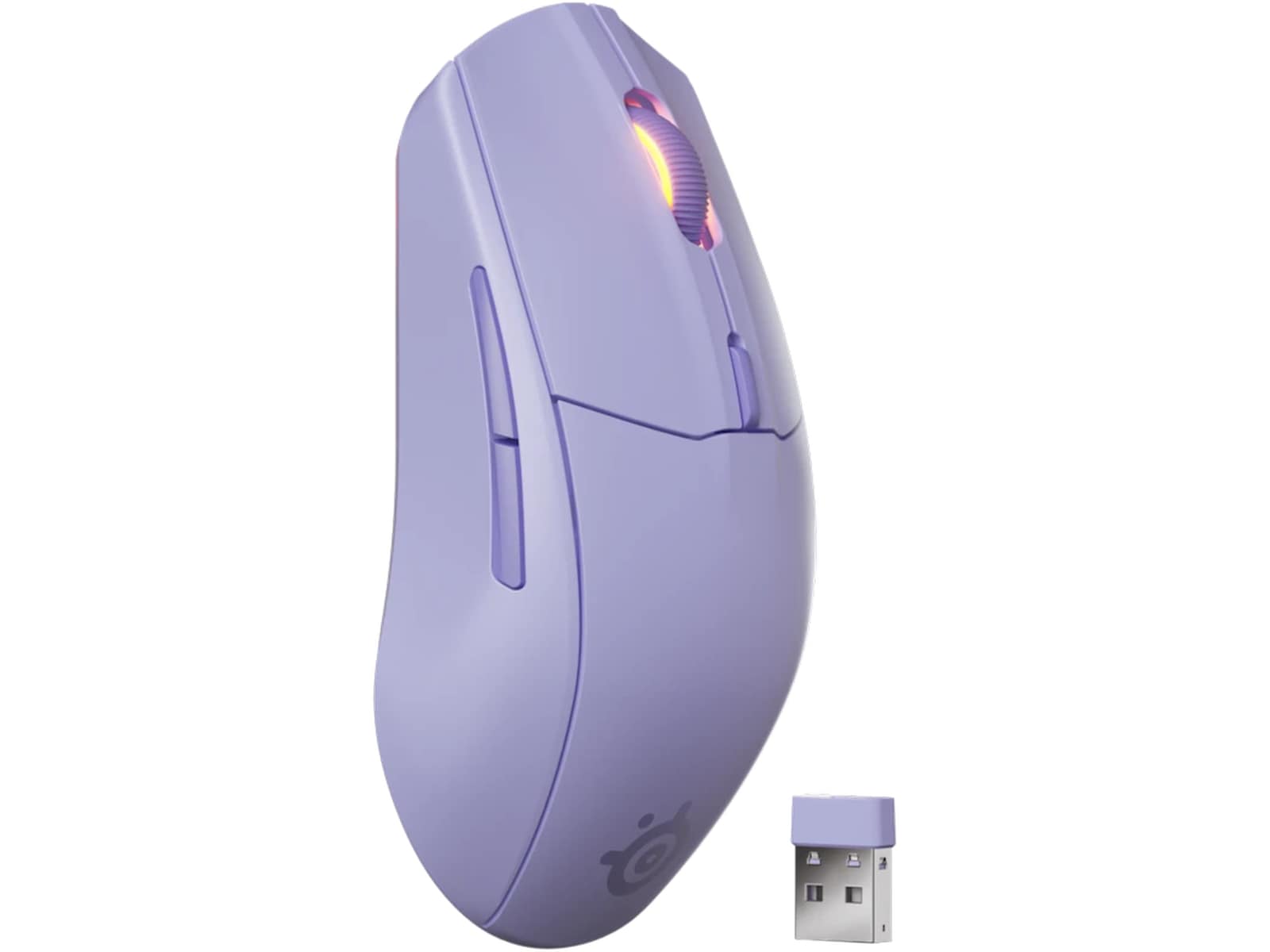 SteelSeries Rival 3 Gen 2 trådløs gamingmus (lavender) Gaming Mus