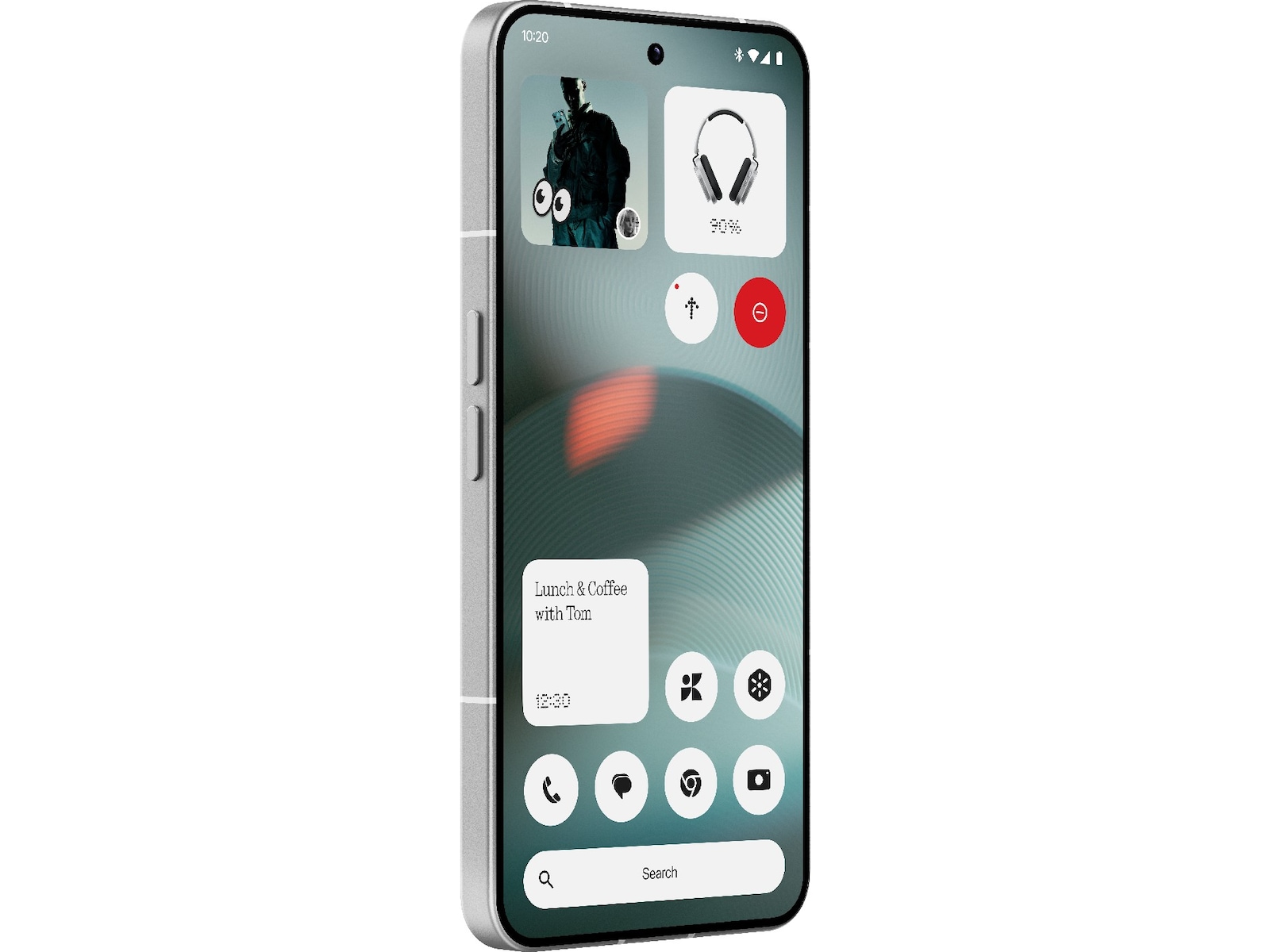 Nothing Phone (3) 256GB (hvit) Mobiltelefoner