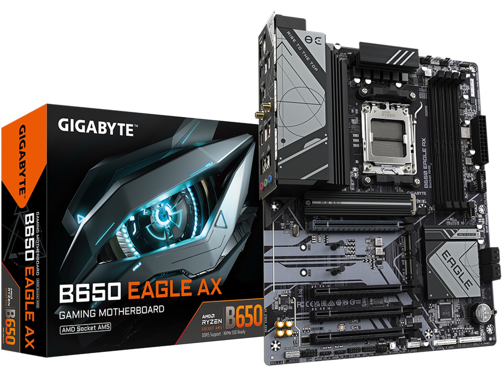 Gigabyte B650 EAGLE AX Hovedkort AMD Socket