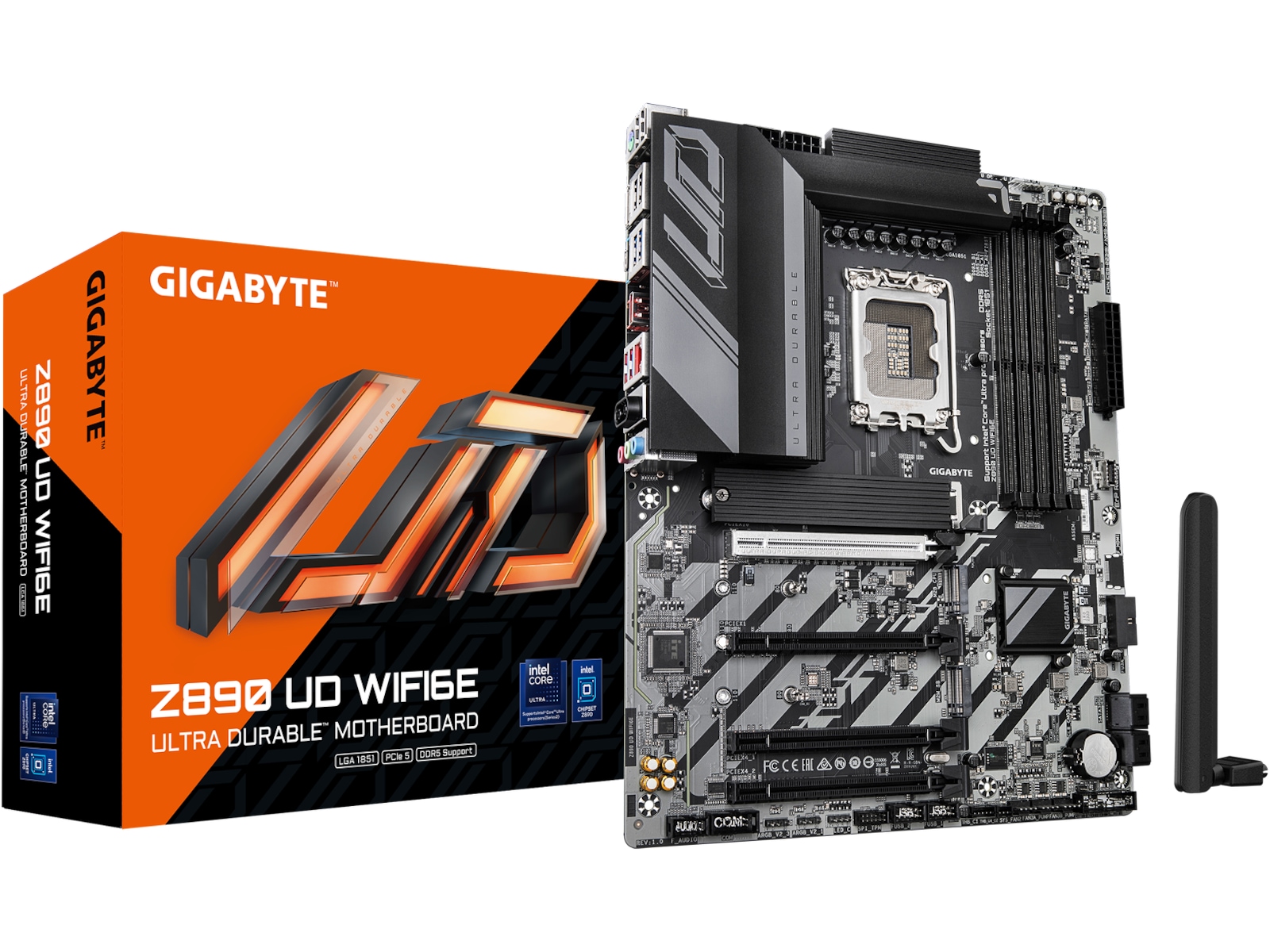Gigabyte Z890 UD WIFI6E Hovedkort Intel Socket