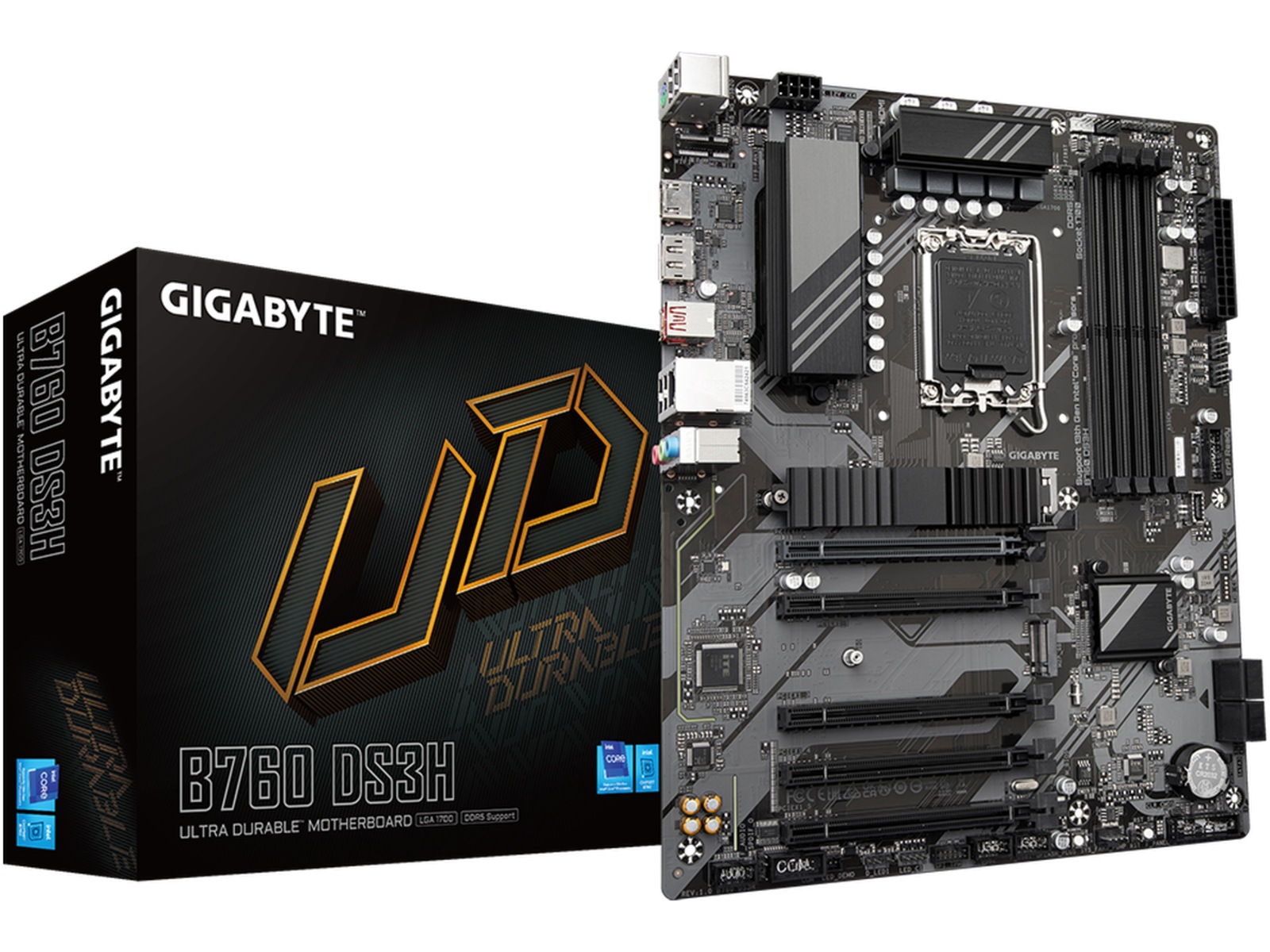 Gigabyte B760 DS3H Hovedkort Intel Socket