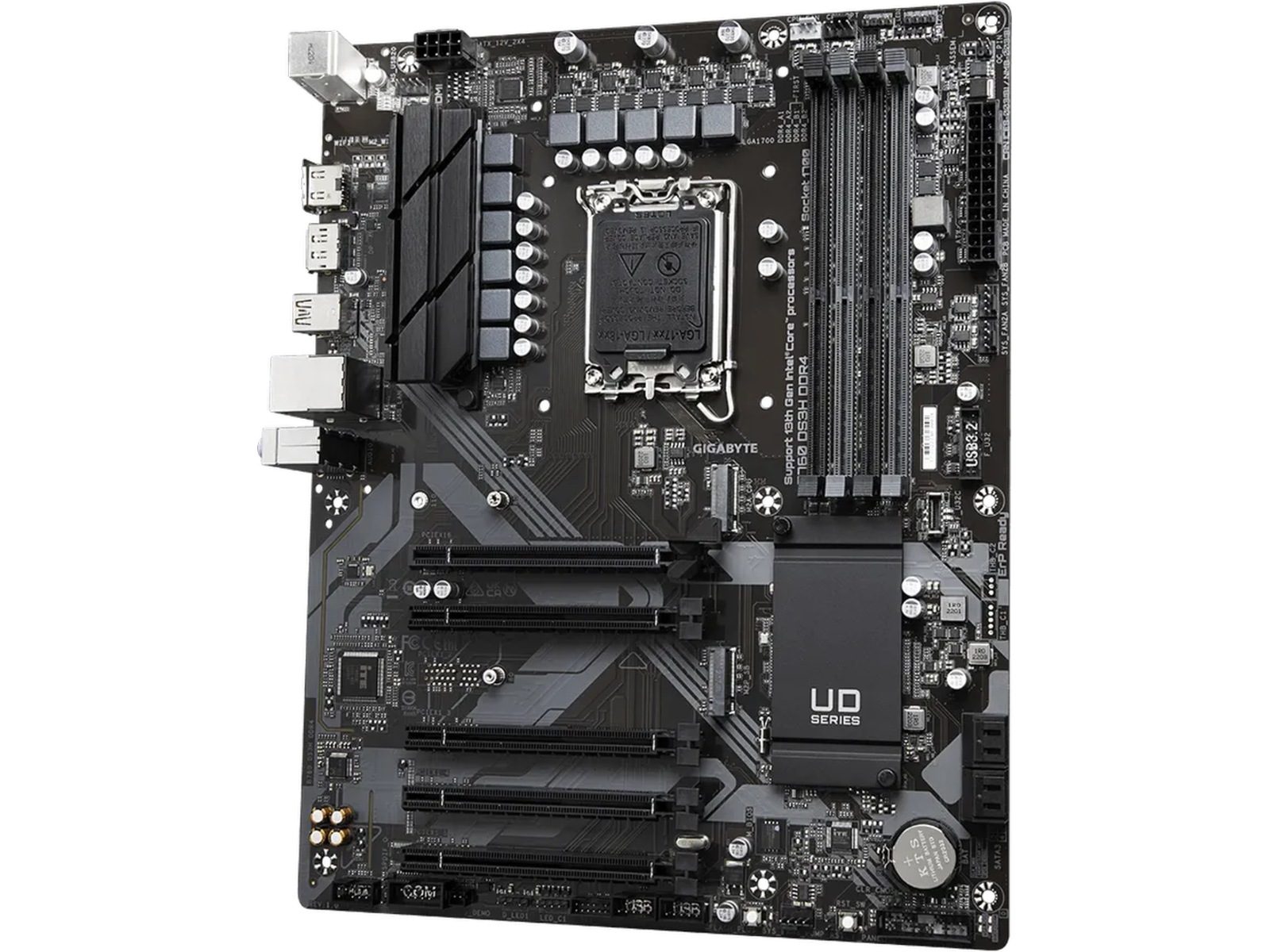 Gigabyte B760 DS3H DDR4 Hovedkort Intel Socket