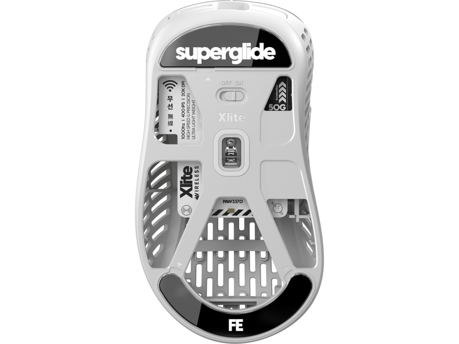 Pulsar Superglide Type-C Xlite Series (sort) Tilbehør