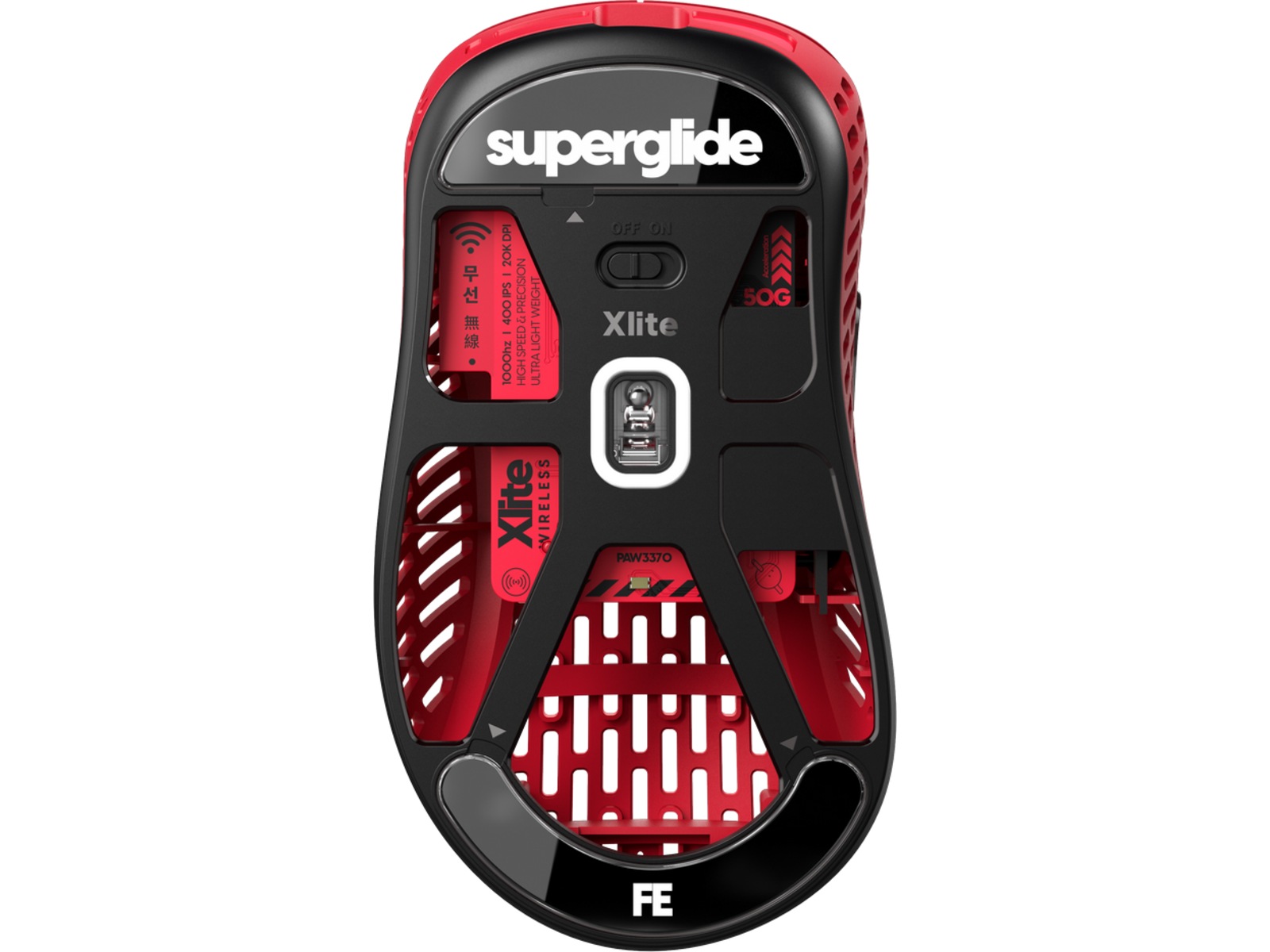 Pulsar Superglide Type-C Xlite Series (sort) Tilbehør