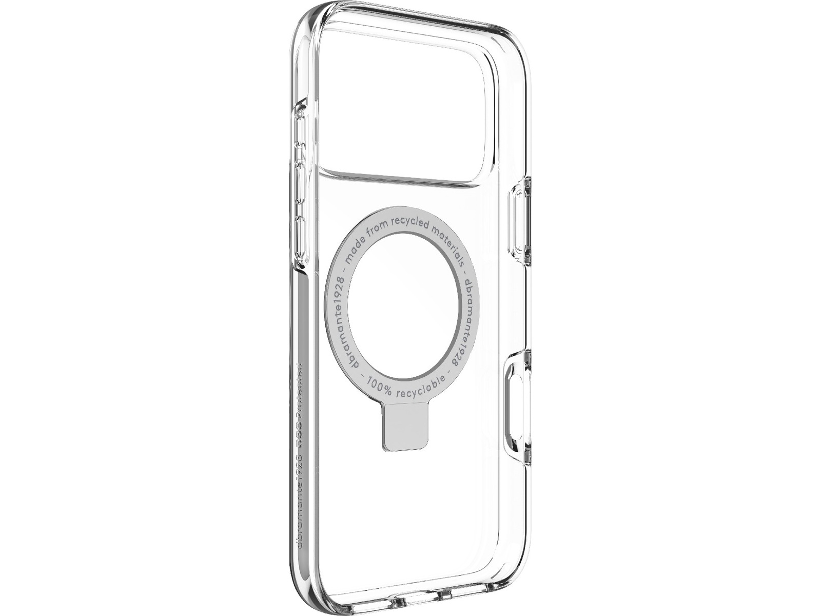 dbramante1928 iPhone 17 Pro Max Iceland Ultra D3O deksel (gjennomsiktig) Deksel til mobiltelefon