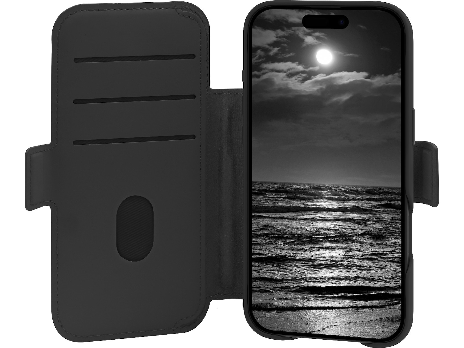 dbramante1928 iPhone Air Lynge 2-i-1 Lommebokdeksel (midnight) Deksel til mobiltelefon