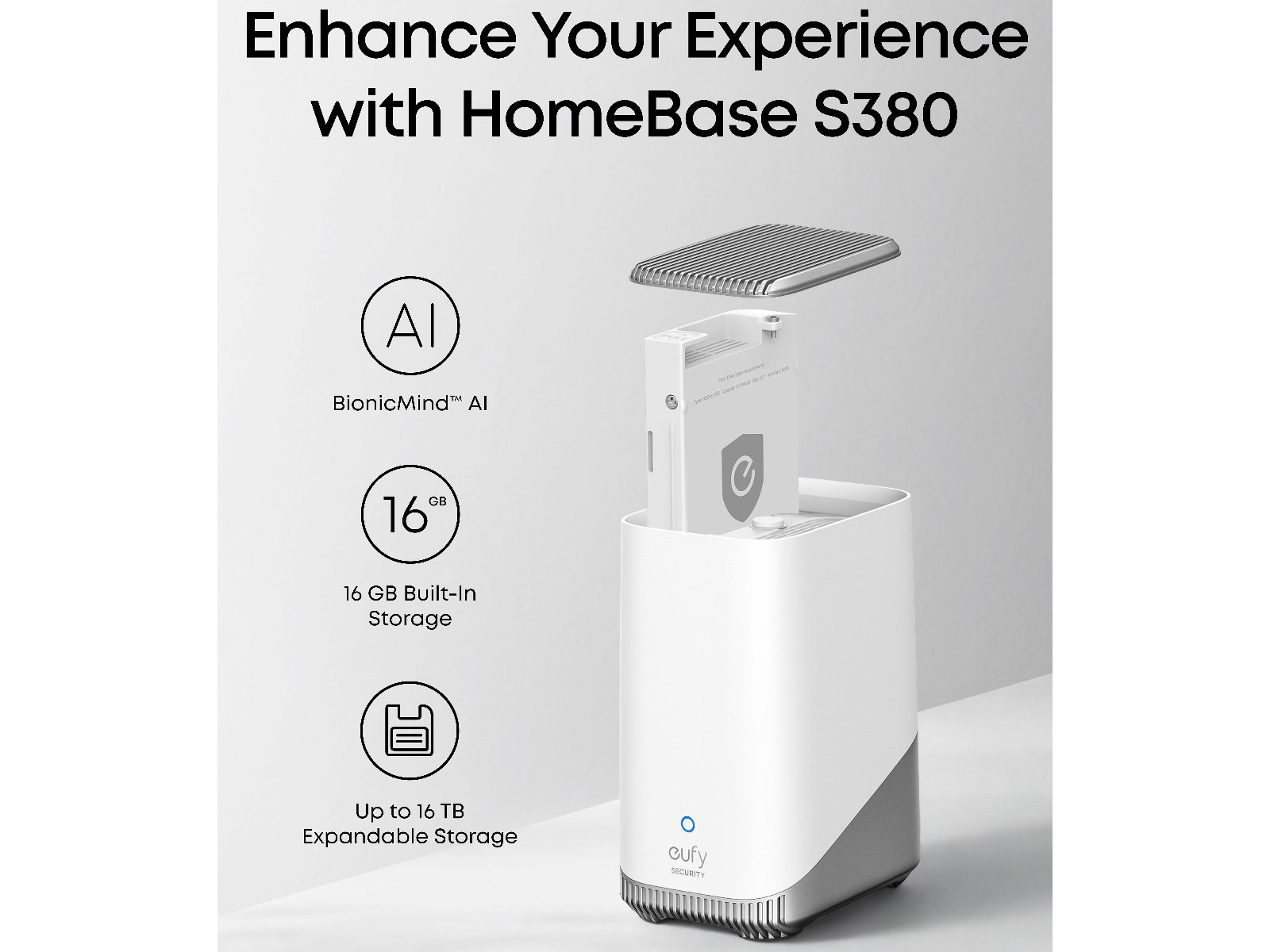 Eufy EufyCam 4x E40 overvåkningskamera (HomeBase S380) Overvåkningskameraer