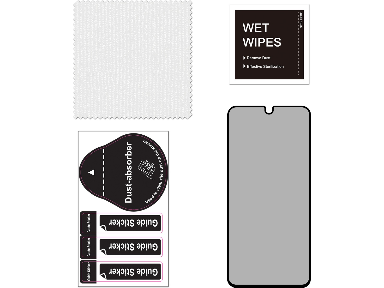 iiglo Galaxy A17 Privacy skjermbeskytter Skjermbeskyttelse