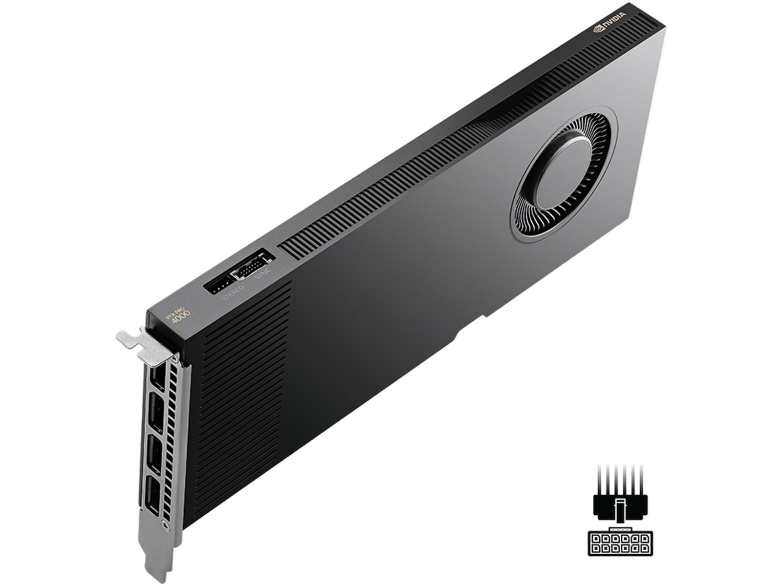 PNY NVIDIA RTX PRO 4000 Blackwell Skjermkort