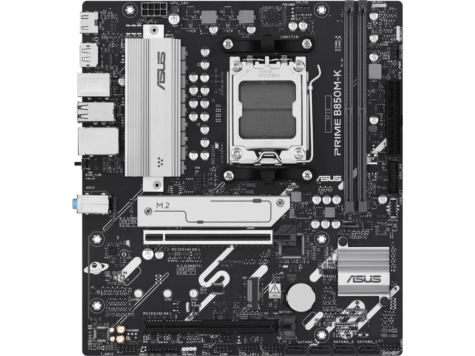 ASUS B850M-K PRIME D5 Hovedkort AMD Socket