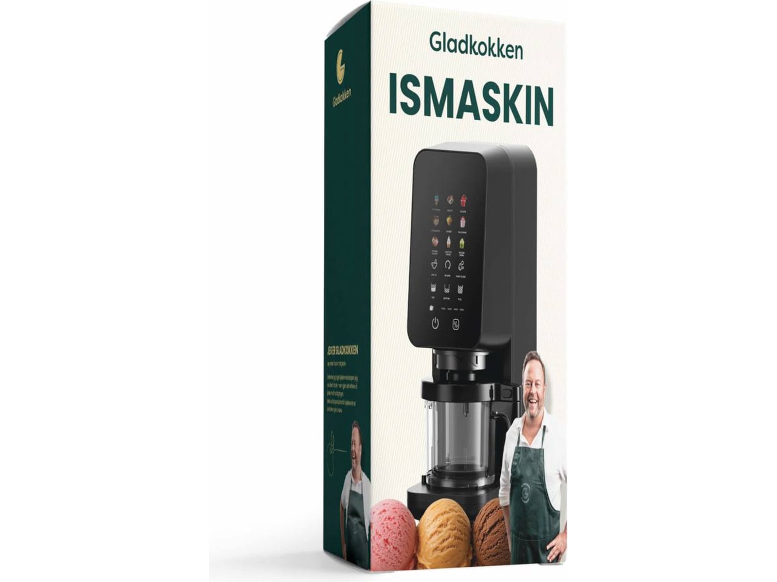 Gladkokken iskremmaskin Iskremmaskiner