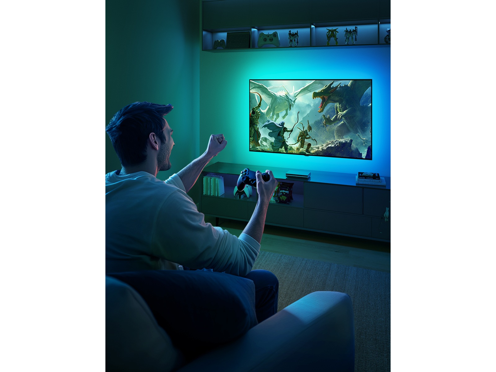 Govee AI Sync Box 2 -B-Grade Demo hjem & fritid