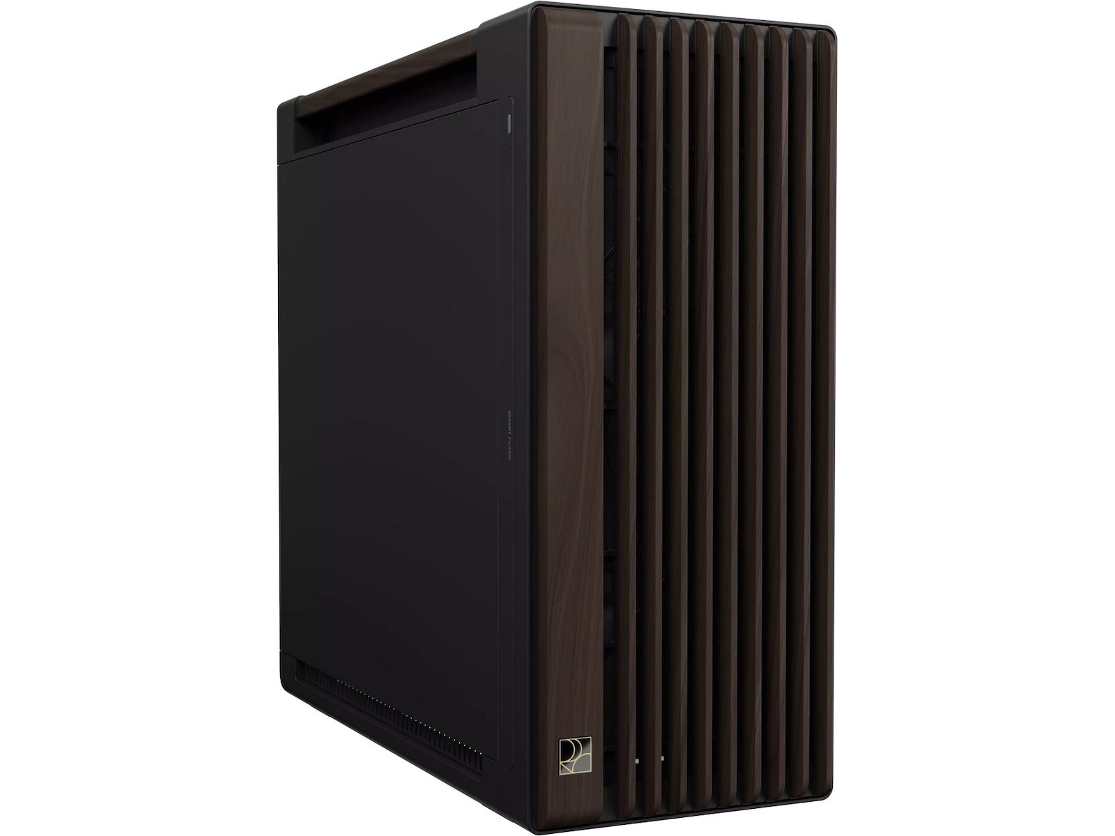 Asus PA602 PROART Walnut Metal PWM Moderne Mid Tower (sort) Midi tower
