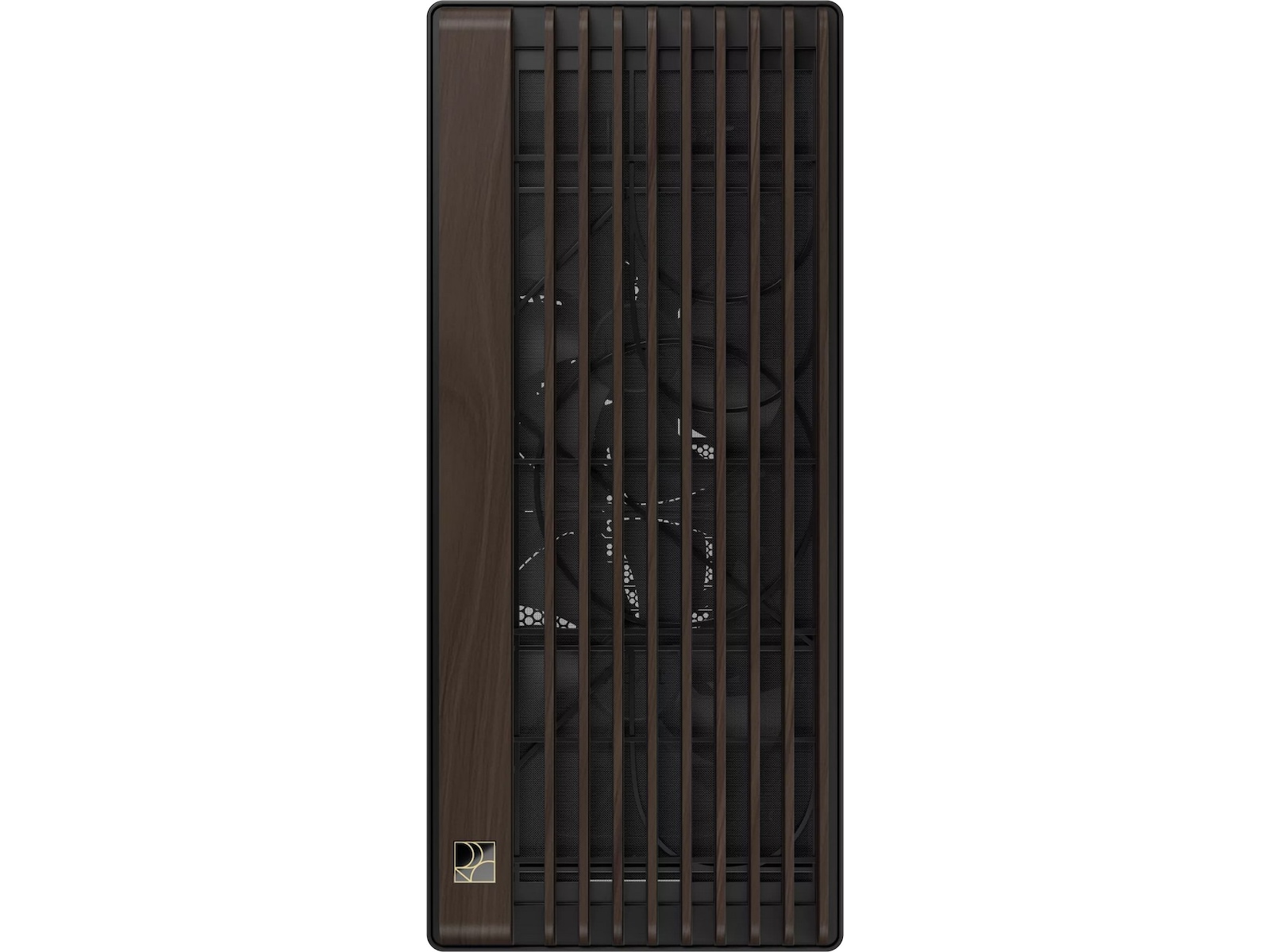 Asus PA602 PROART Walnut Metal PWM Moderne Mid Tower (sort) Midi tower