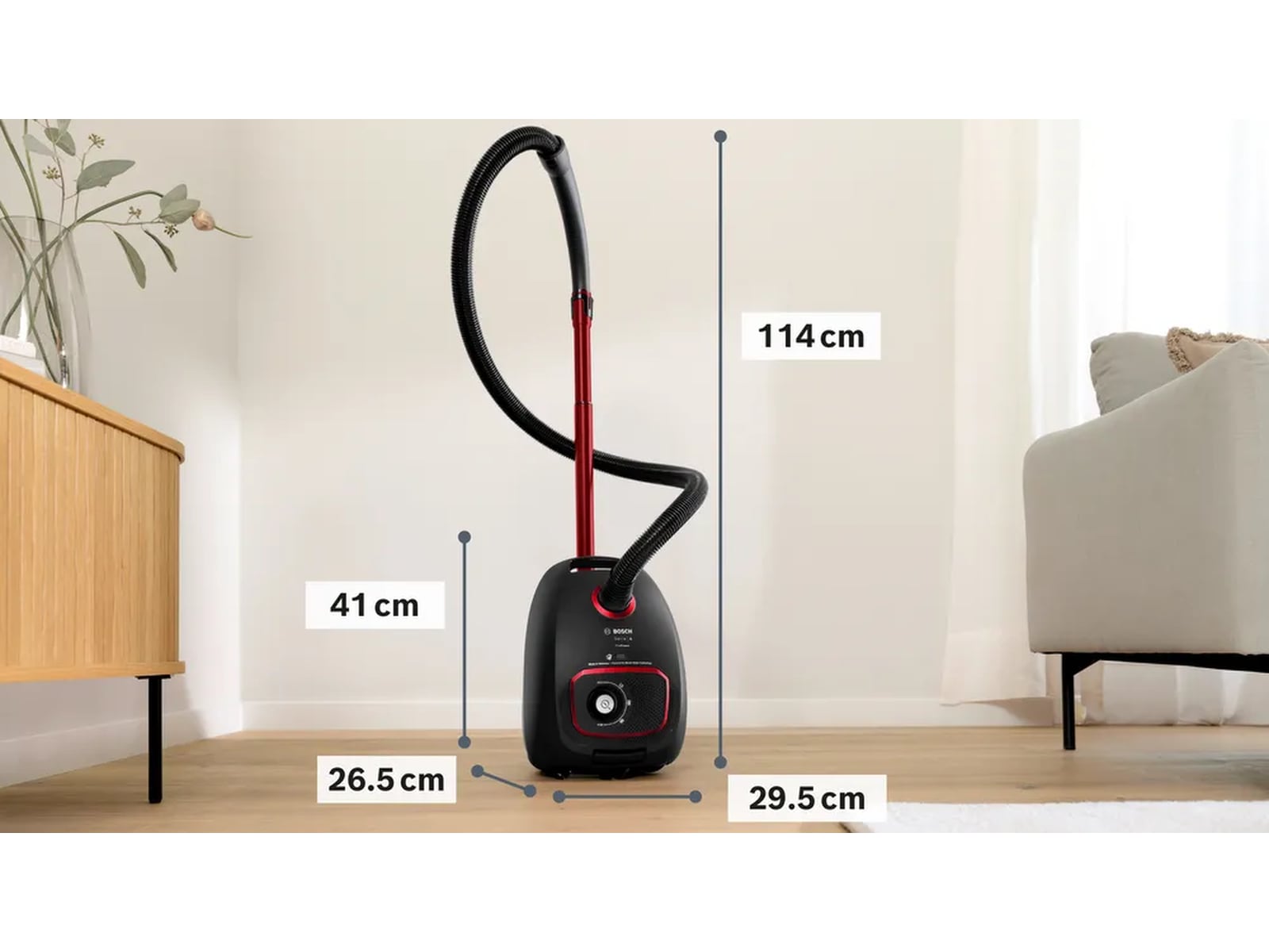 Bosch Serie 4 Støvsuger ProPower (sort) Støvsugere