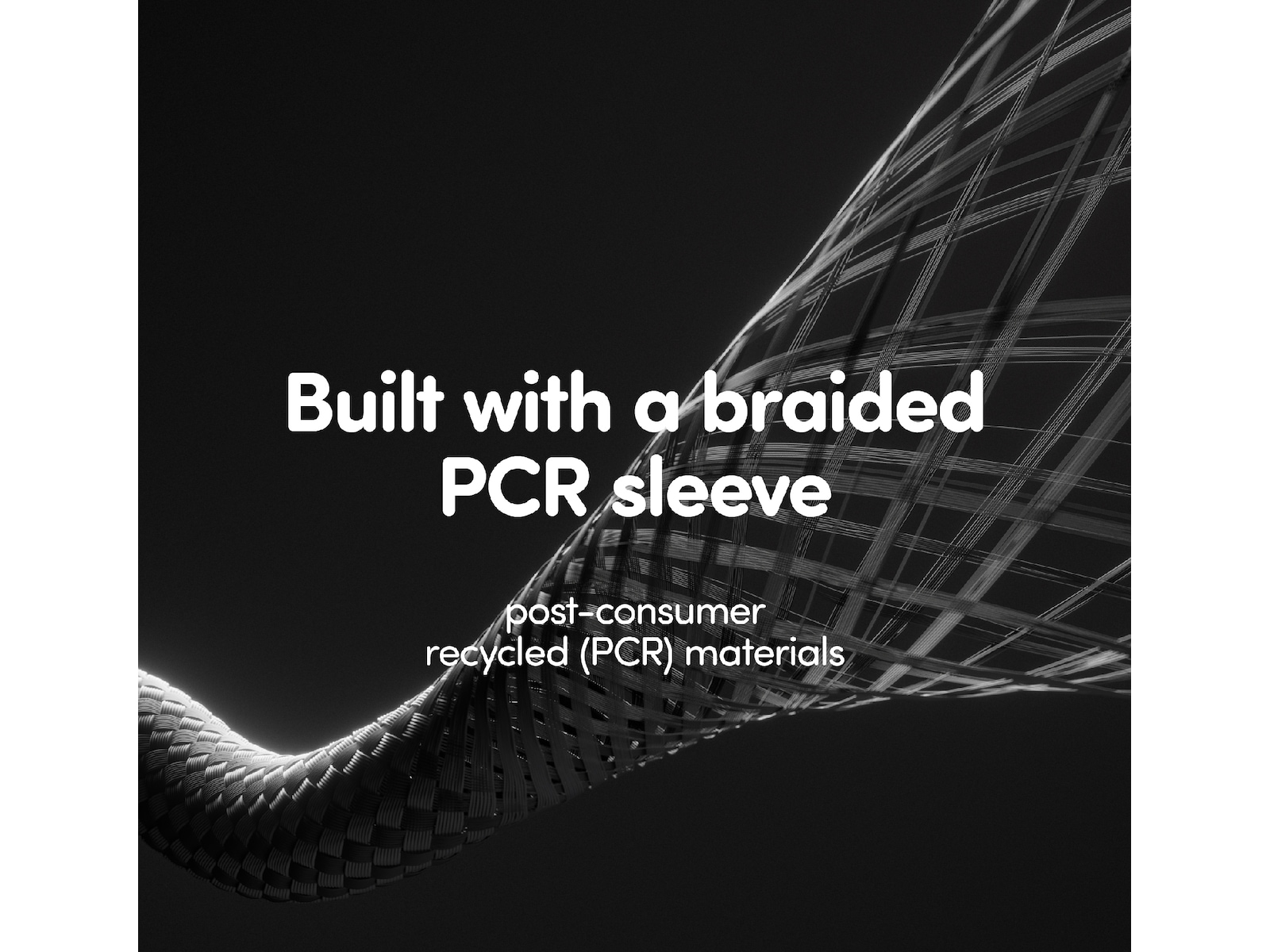 PanzerGlass Racing 240W USB-C kabel, 1,2m (sort) USB-kabler