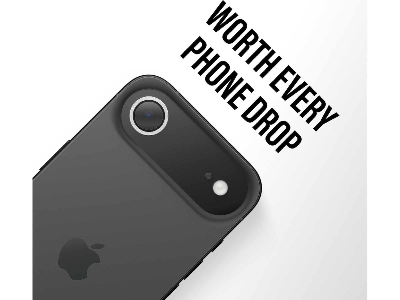 PanzerGlass iPhone Air Hoops Linsebeskytter (glitter silver) Skjermbeskyttelse