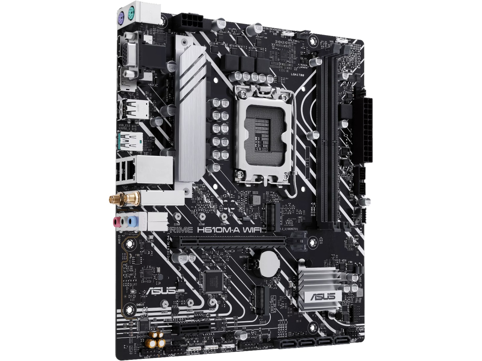 ASUS PRIME H610M-A WIFI Hovedkort Intel Socket