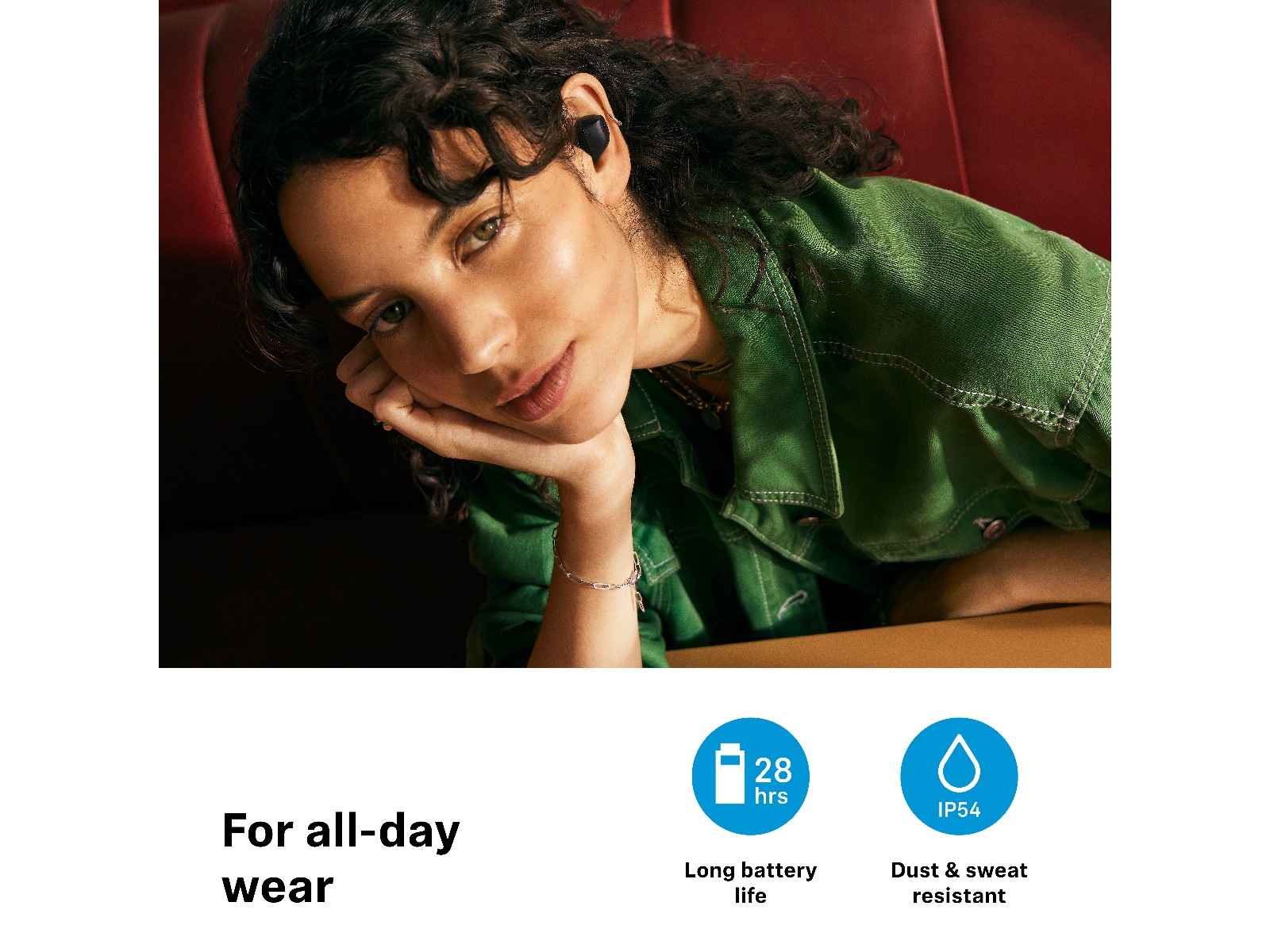 Sennheiser Accentum True Wireless trådløse ørepropper, In-ear (sort) Ørepropper