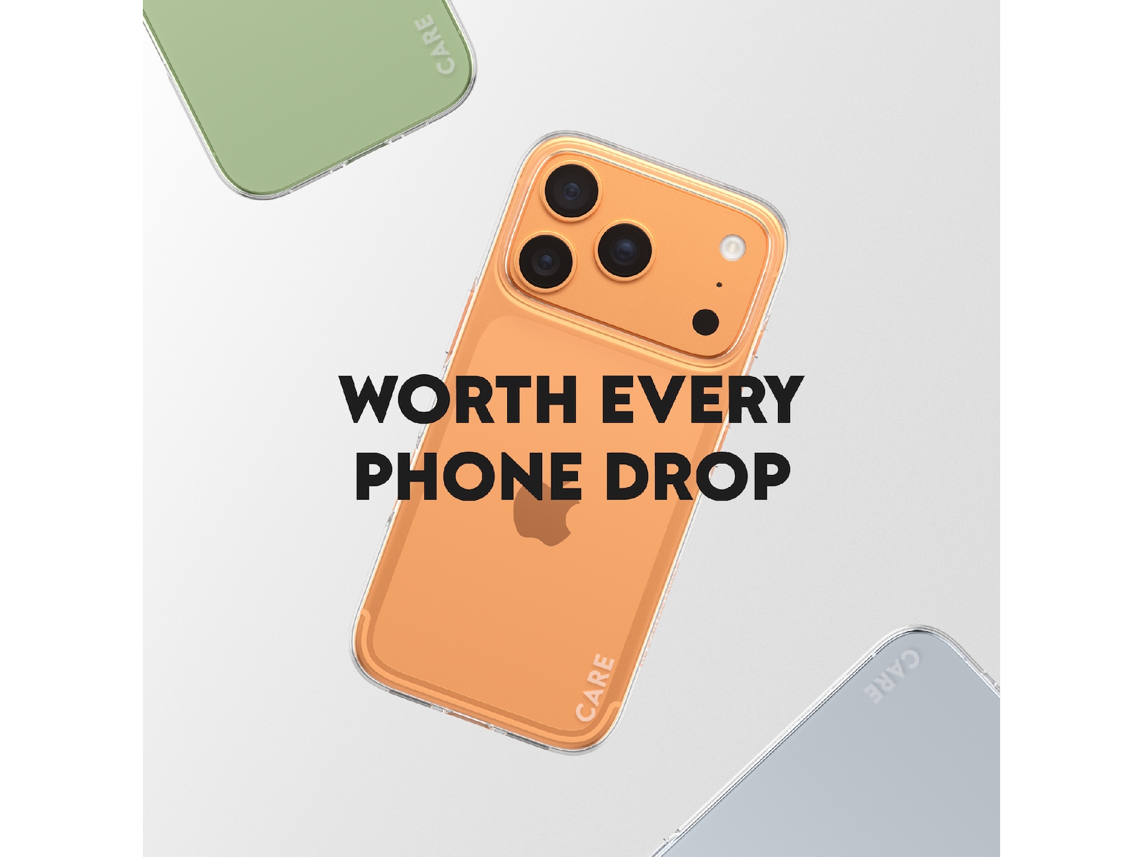 PanzerGlass CARE iPhone 17 Pro Fashion Silikondeksel (gjennomsiktig) Deksel til mobiltelefon