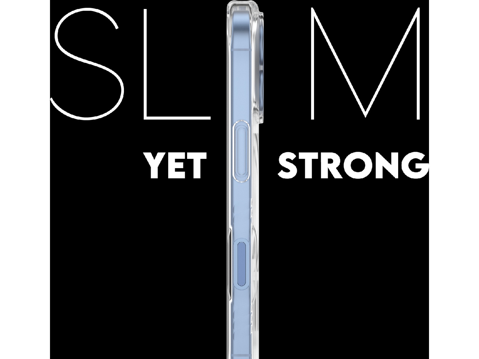 PanzerGlass CARE iPhone 17 Samba Hardcase deksel (gjennomsiktig/hvit) Deksel til mobiltelefon