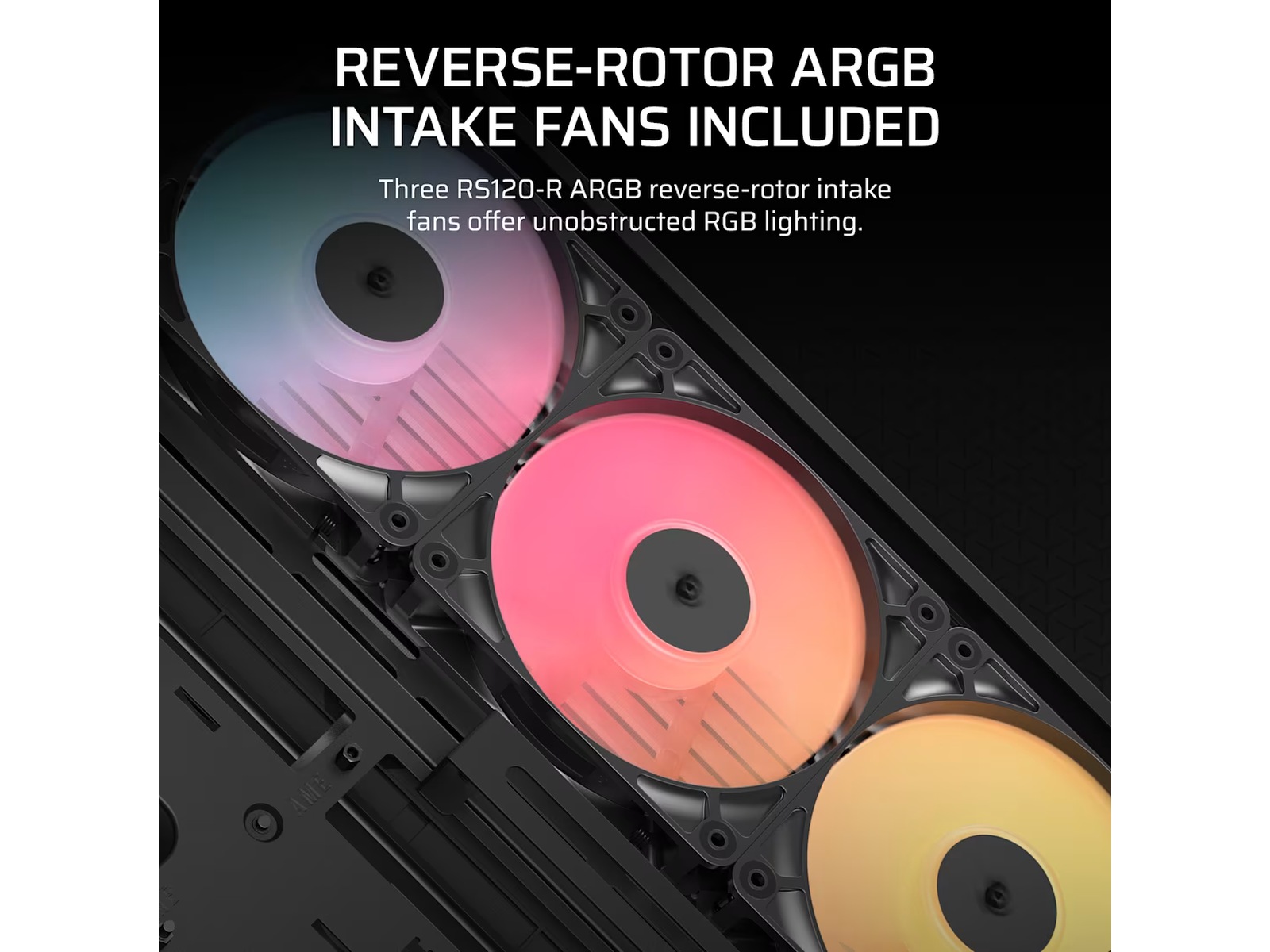 Corsair FRAME 4500X RS-R ARGB Mid Tower (sort) Midi tower